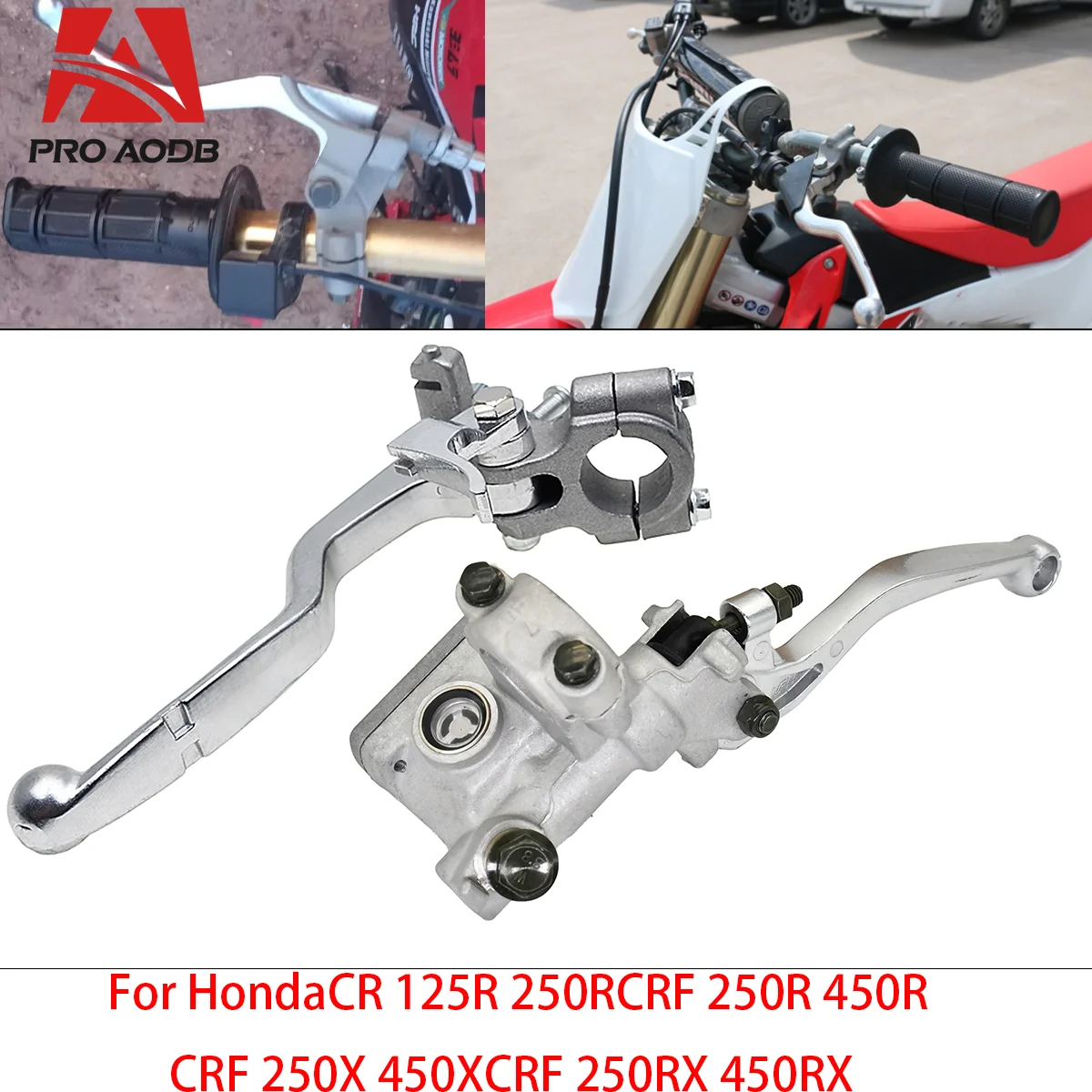 high quality Dirt Bike Brake Clutch Control Lever Hydraulic Master Cylinder Handle Fit Honda CR CRF 250R 450R 2004-2020
high quality Dirt Bike Brake Clutch Control Lever Hydraulic Master Cylinder Handle Fit Honda CR CRF 250R 450R 2004-2020
