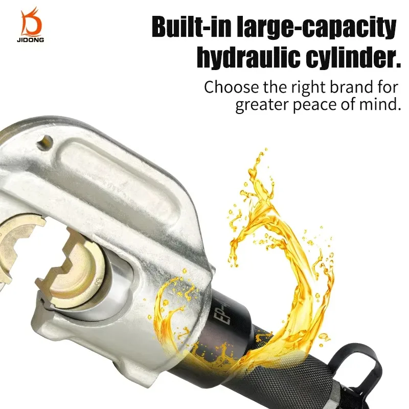 EP-510H Hydraulic Pliers With Electromagnetic Pump 50-400mm Copper And Aluminum Split Crimp Terminal Cable Tool
EP-510H Hydraulic Pliers With Electromagnetic Pump 50-400mm Copper And Aluminum Split Crimp Terminal Cable Tool