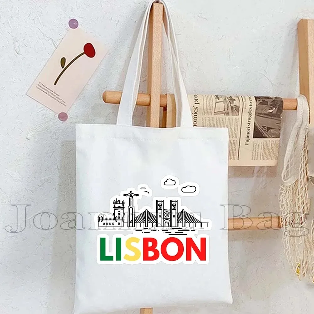 Typical Sardines Lisbon House Tram Portugal Canvas Tote Bag Heart Azulejo Oporto Lisboa Citymap Landmarks Cute Shopper Handbag
Typical Sardines Lisbon House Tram Portugal Canvas Tote Bag Heart Azulejo Oporto Lisboa Citymap Landmarks Cute Shopper Handbag