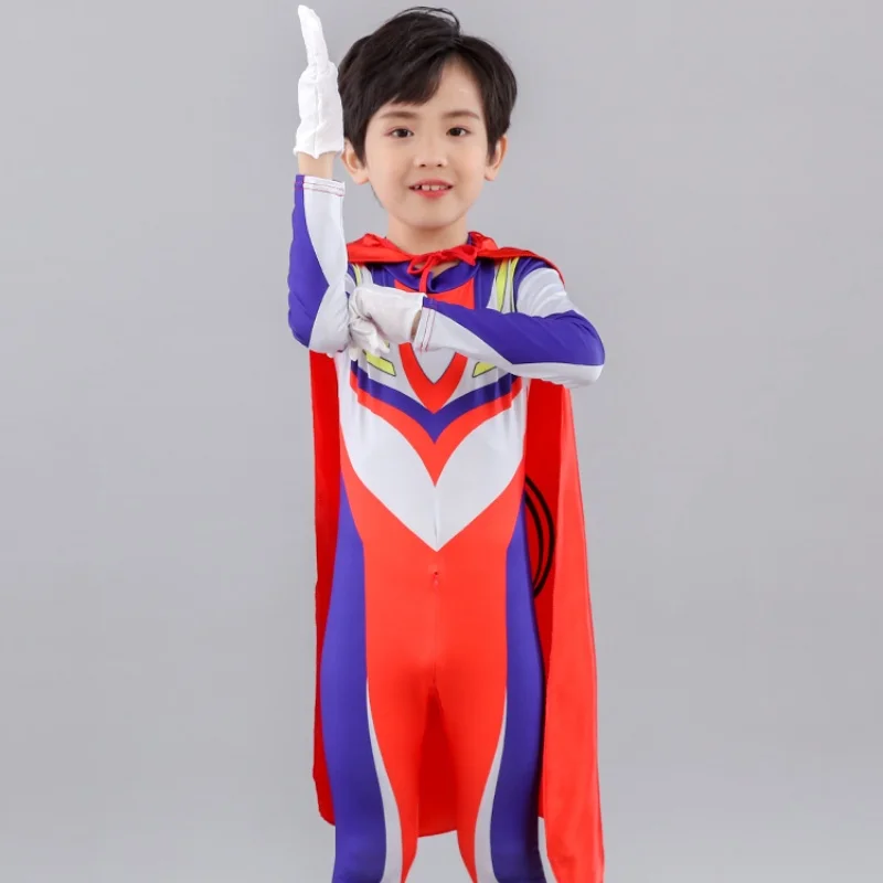Маска для мальчиков Ultraman, детский праздничный костюм для косплея, светящийся Детский костюм Ultraman Tiga
Маска для мальчиков Ultraman, детский праздничный костюм для косплея, светящийся Детский костюм Ultraman Tiga