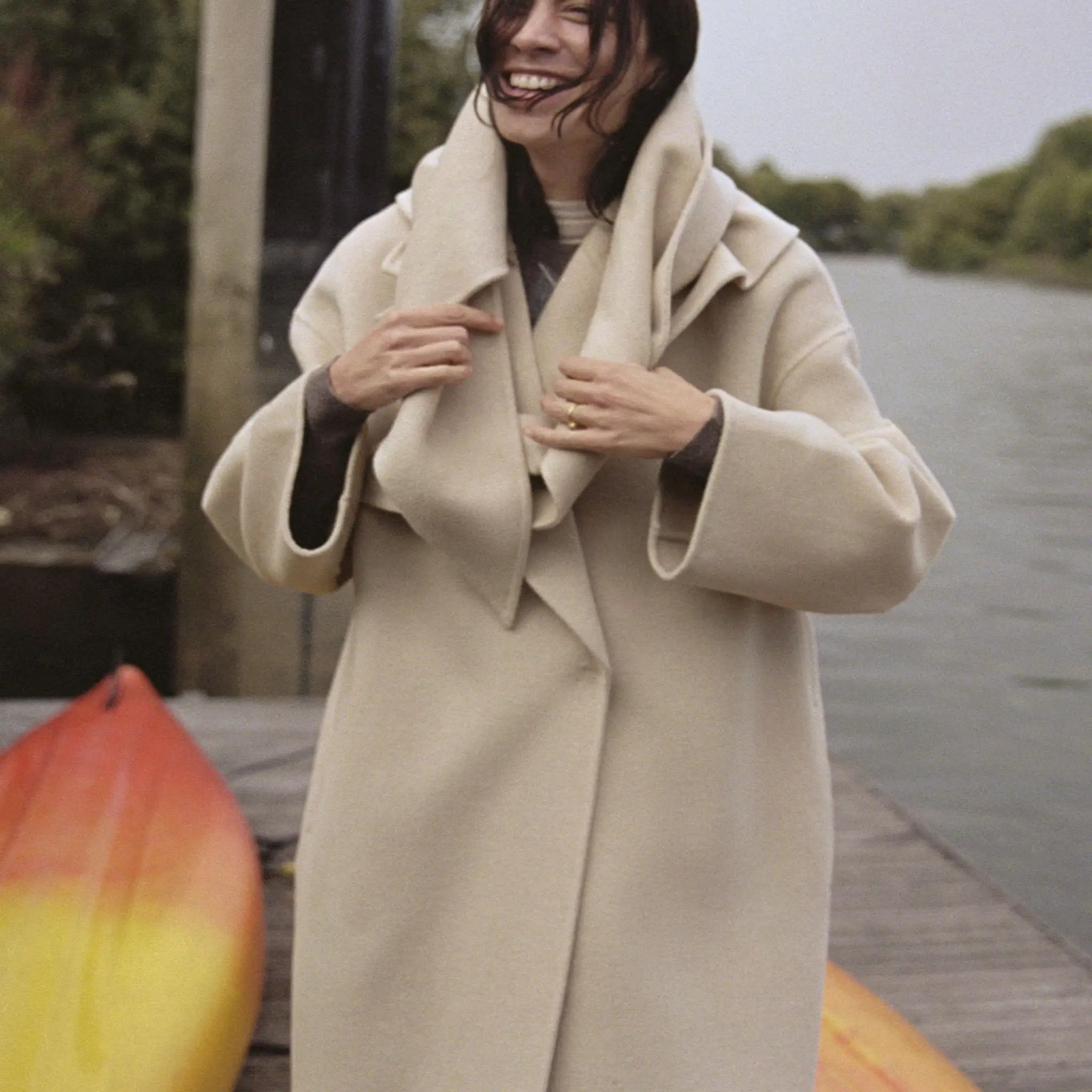 Autumn New Women's ZW Series Wool Blend Coat Windbreaker Jaet 849262 Casual Commute Loose Fit Long Sve Single Button
Autumn New Women's ZW Series Wool Blend Coat Windbreaker Jaet 849262 Casual Commute Loose Fit Long Sve Single Button