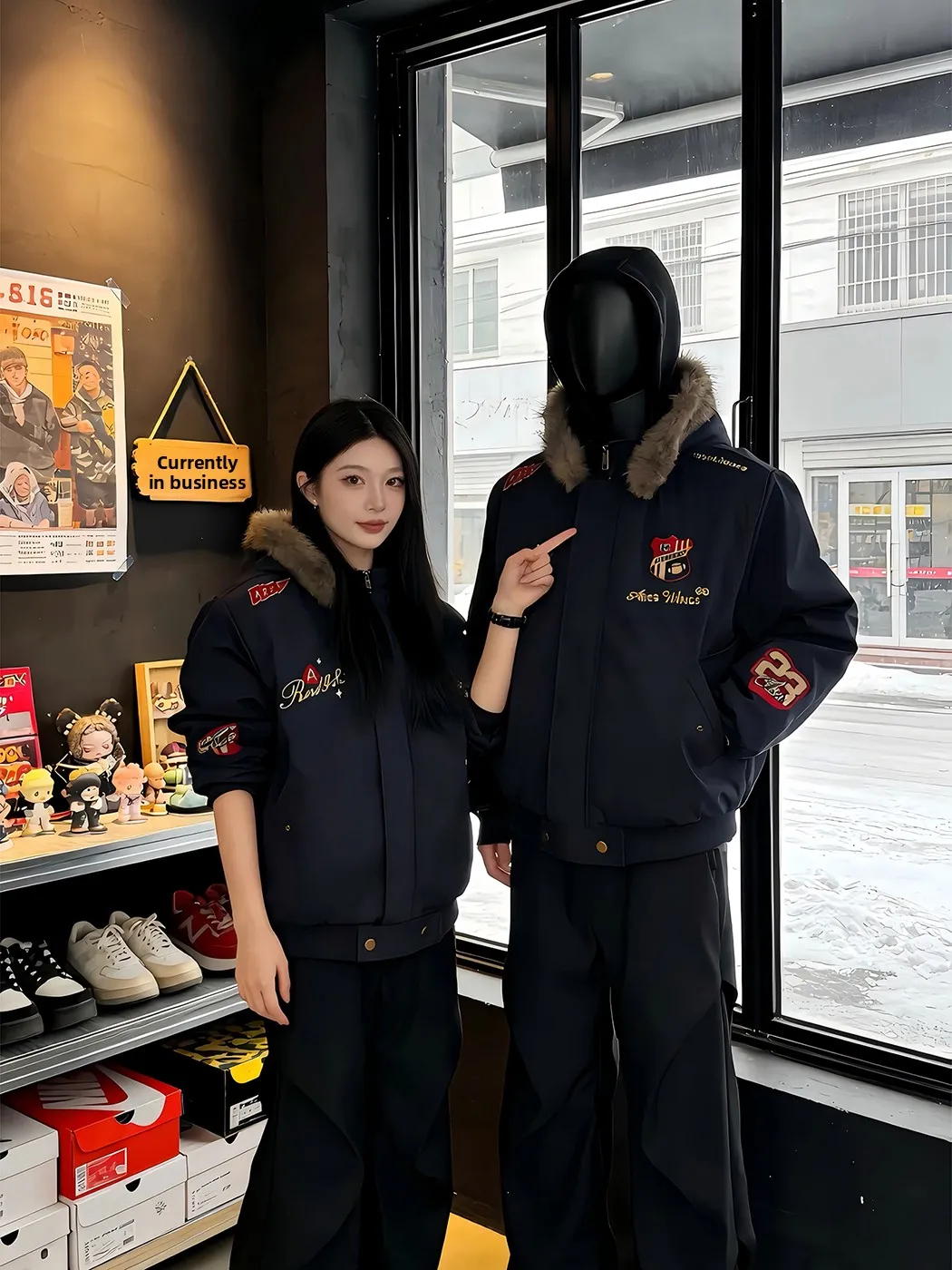 Мужская модная хлопковая куртка American Sle с вышивкой, отстегивающимся меховым воротником и капюшоном, зимняя одежда
Мужская модная хлопковая куртка American Sle с вышивкой, отстегивающимся меховым воротником и капюшоном, зимняя одежда