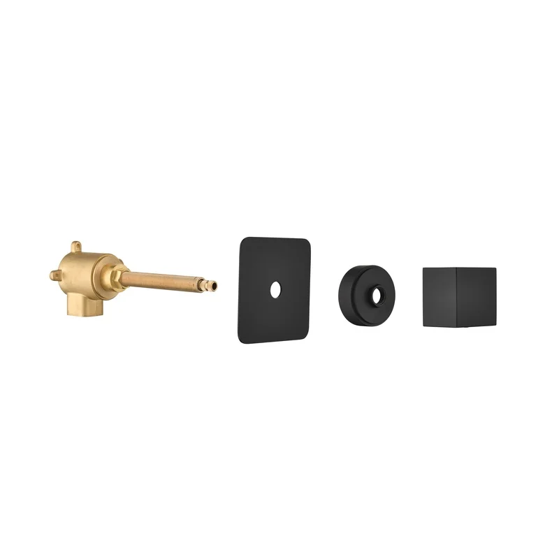 3/4" Brass Volume Control Valve with Adjustable Handle, High Flow Shower Valve Set, 3-Piece, Left and Right Side Components
3/4" Brass Volume Control Valve with Adjustable Handle, High Flow Shower Valve Set, 3-Piece, Left and Right Side Components