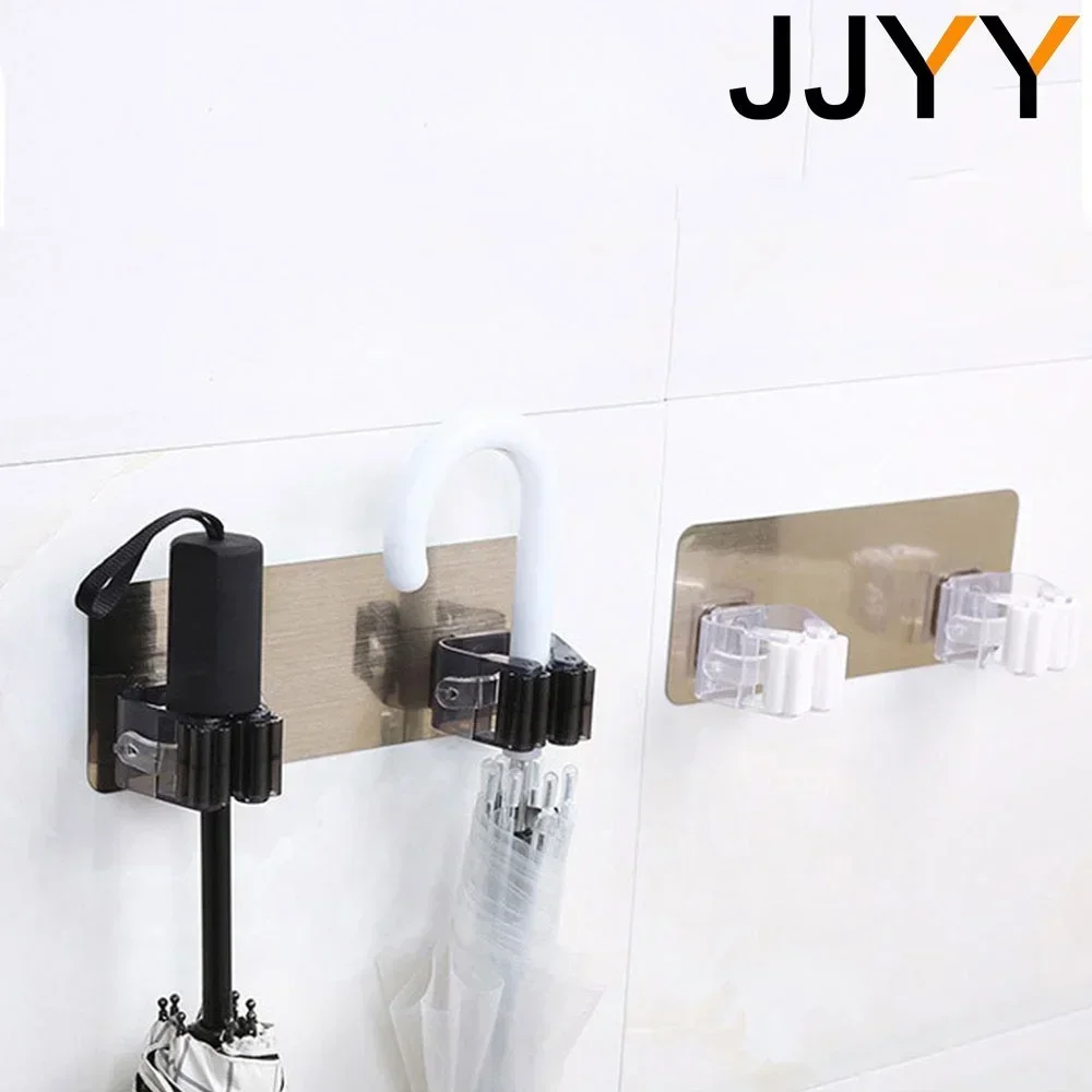 Organizer Wall Mounted Storage Rack Broom Mop Holder Kitchen Accessories Hanging Shelf Bathroom Organizer Tool Hanger
Organizer Wall Mounted Storage Rack Broom Mop Holder Kitchen Accessories Hanging Shelf Bathroom Organizer Tool Hanger