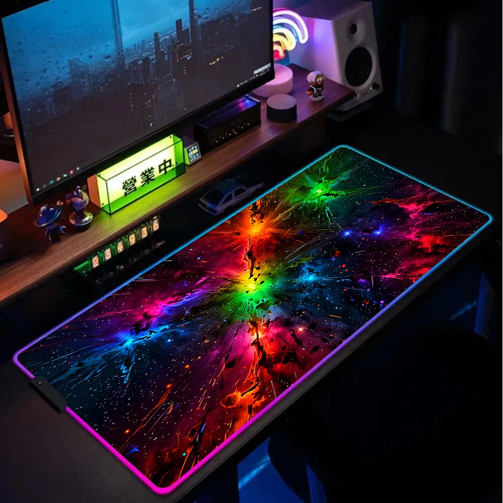 Большой коврик для стола Color Explosion XXL, игровой коврик для мыши RGB, недорогой коврик для ПК геймеров, светодиодный коврик для мыши, большой коврик для мыши с подсветкой, настольный коврик с подсветкой
Большой коврик для стола Color Explosion XXL, игровой коврик для мыши RGB, недорогой коврик для ПК геймеров, светодиодный коврик для мыши, большой коврик для мыши с подсветкой, настольный коврик с подсветкой