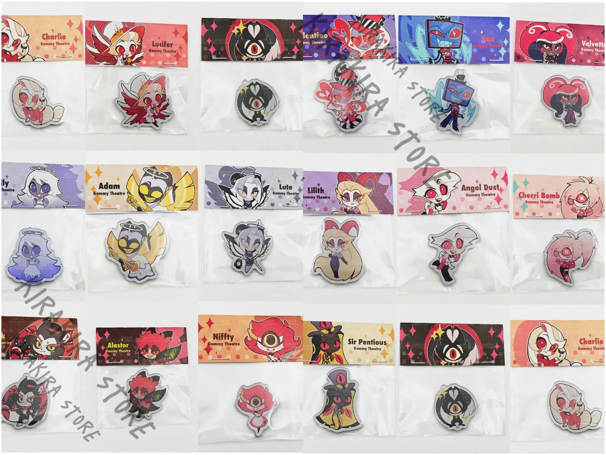 Hazbin Hotel Charlie Morningstar Vaggie Angel Dust Alastor Husk Cosplay Series Refrigerator Stickers Anime Magnet
Hazbin Hotel Charlie Morningstar Vaggie Angel Dust Alastor Husk Cosplay Series Refrigerator Stickers Anime Magnet