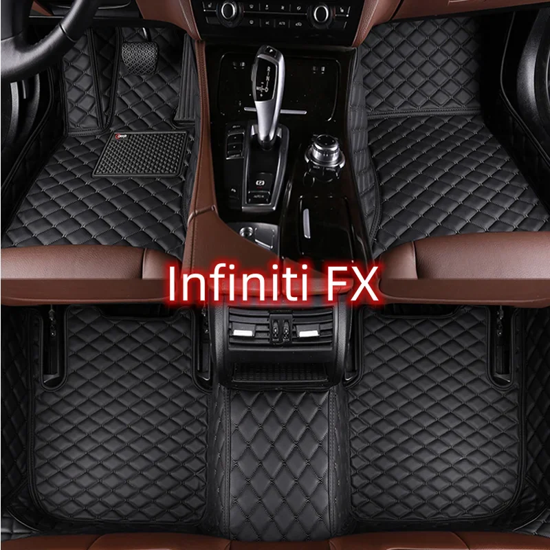 Полный комплект, автомобильные коврики на заказ для Infiniti FX35 FX37 FX45 FX50 2004-2008 года, детали интерьера, автомобильные аксессуары, ковер
Полный комплект, автомобильные коврики на заказ для Infiniti FX35 FX37 FX45 FX50 2004-2008 года, детали интерьера, автомобильные аксессуары, ковер
