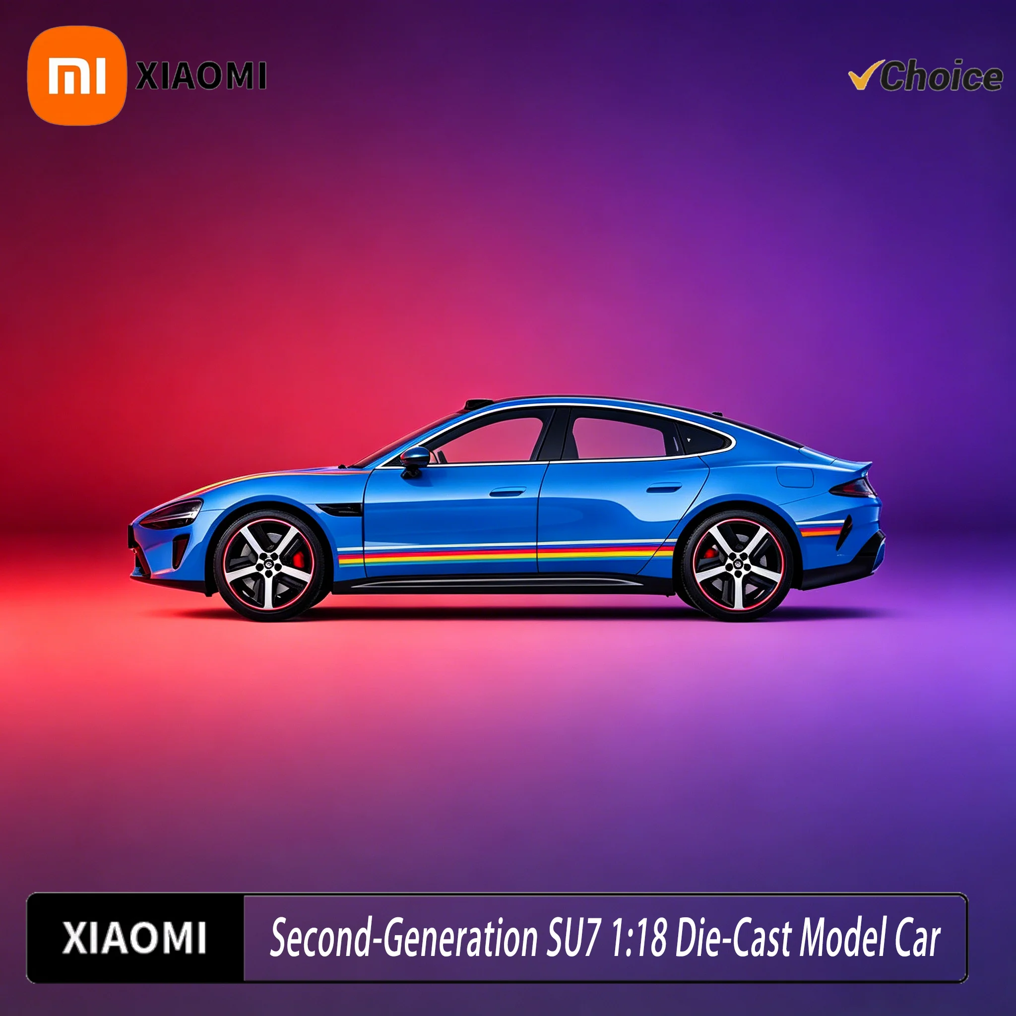 Original Xiaomi SU7 1:18 Diecast Model Car 2nd Gen Full Openable Doors Zinc Alloy Collection
Original Xiaomi SU7 1:18 Diecast Model Car 2nd Gen Full Openable Doors Zinc Alloy Collection