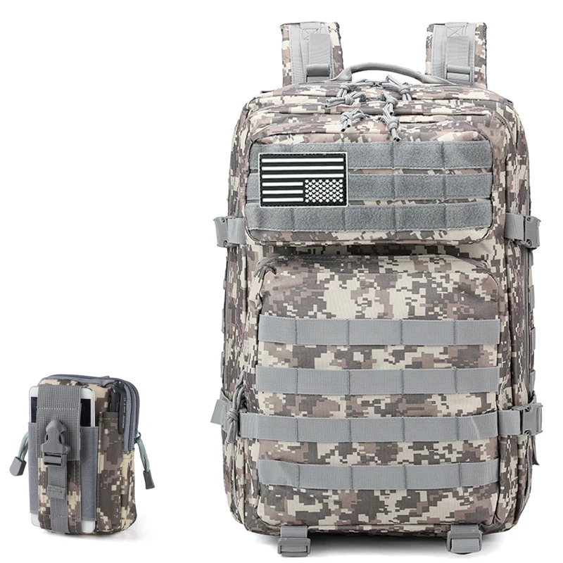 Backpack Sports Backpack Camouflage Double Shoulder Bag Camping Hiking Outdoor Mountaineering Bag Give a small safety kit
Backpack Sports Backpack Camouflage Double Shoulder Bag Camping Hiking Outdoor Mountaineering Bag Give a small safety kit