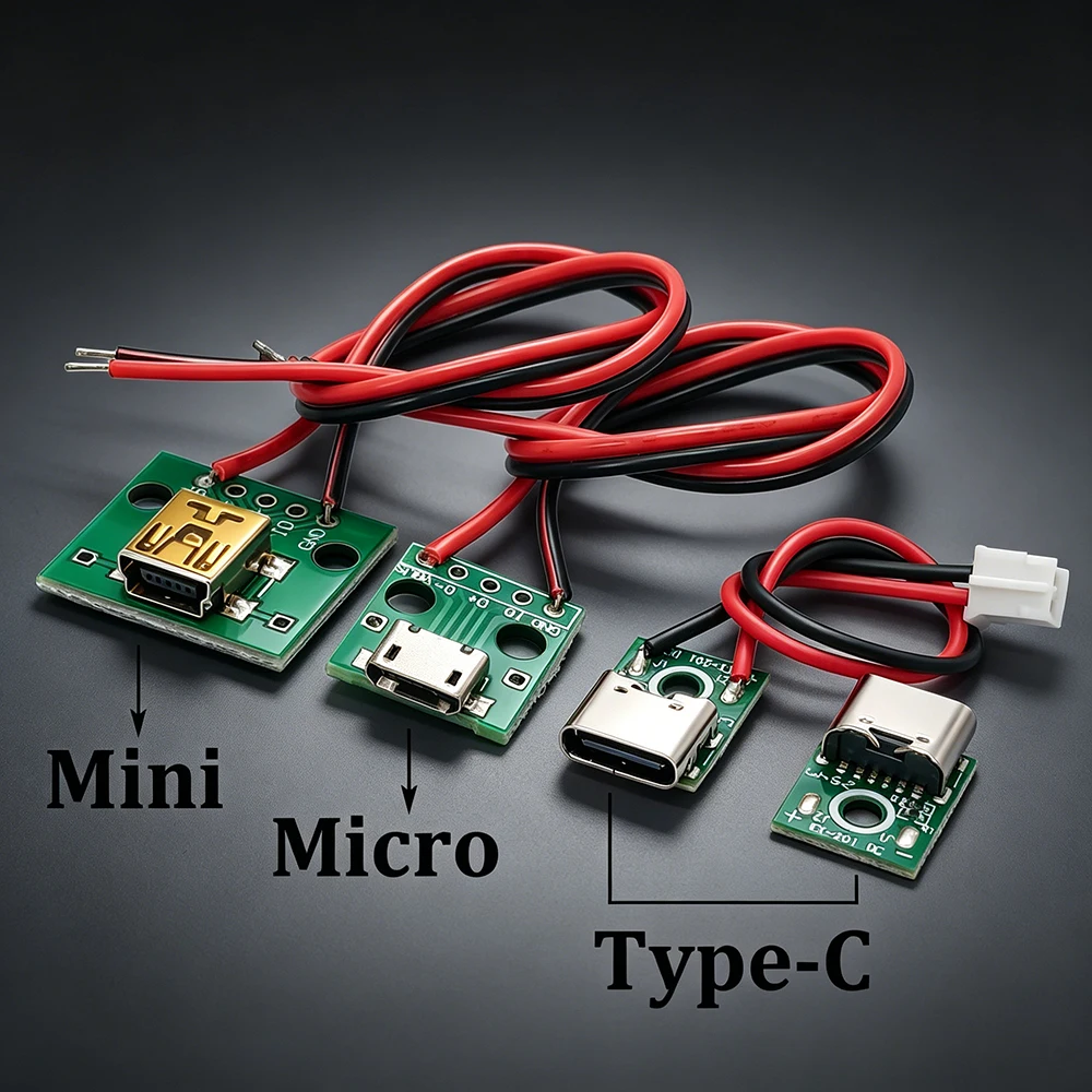 10Pcs Mini Micro TYPEC Terminal Charging Cable DIY Wire Connector Female Socket Charging Base Adapter Circuit Board Support PD
10Pcs Mini Micro TYPEC Terminal Charging Cable DIY Wire Connector Female Socket Charging Base Adapter Circuit Board Support PD