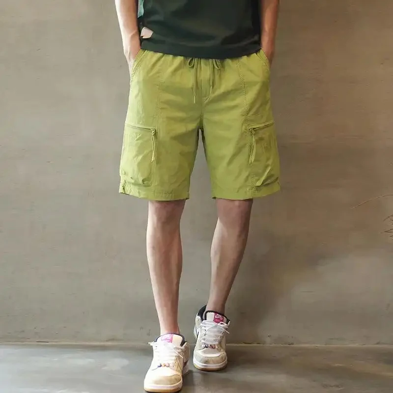 Multi-pocket cargo shorts for men, lightweight and loose quick-dry casual shorts for summer, stylish American-style sports short
Multi-pocket cargo shorts for men, lightweight and loose quick-dry casual shorts for summer, stylish American-style sports short