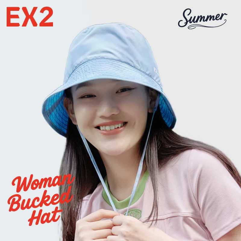EX2 Women's Sunscreen Double Sided Fisherman's Hat Summer Fashion Big Round Bucket Cap Used For Lure Fishing Hiking And Camping
EX2 Women's Sunscreen Double Sided Fisherman's Hat Summer Fashion Big Round Bucket Cap Used For Lure Fishing Hiking And Camping