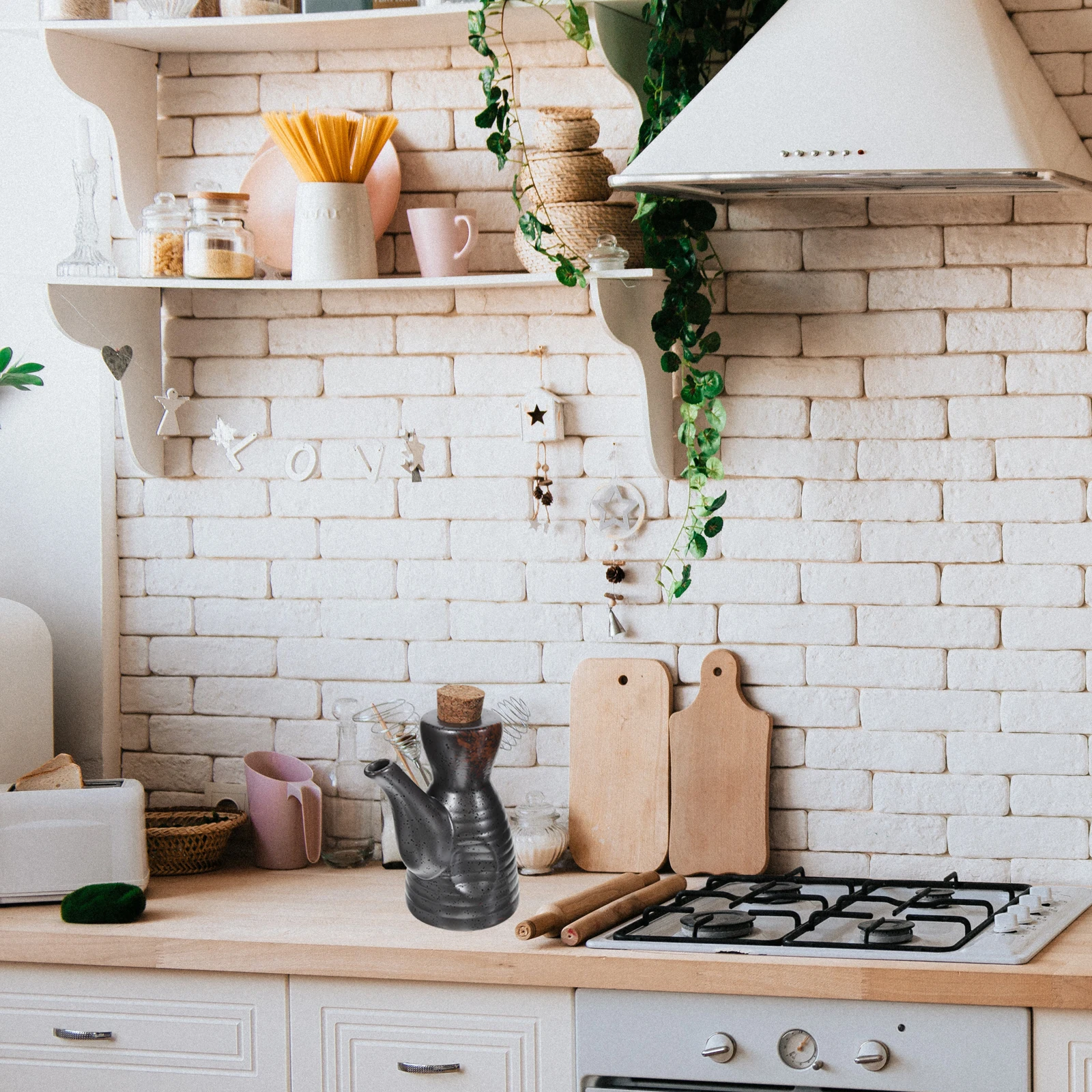 Ceramic Soy Sauce Bottle Japanese Style with Lid Wood Lid Seasoning Dispenser for Home Hotel Restaurant Kitchen Supplies
Ceramic Soy Sauce Bottle Japanese Style with Lid Wood Lid Seasoning Dispenser for Home Hotel Restaurant Kitchen Supplies