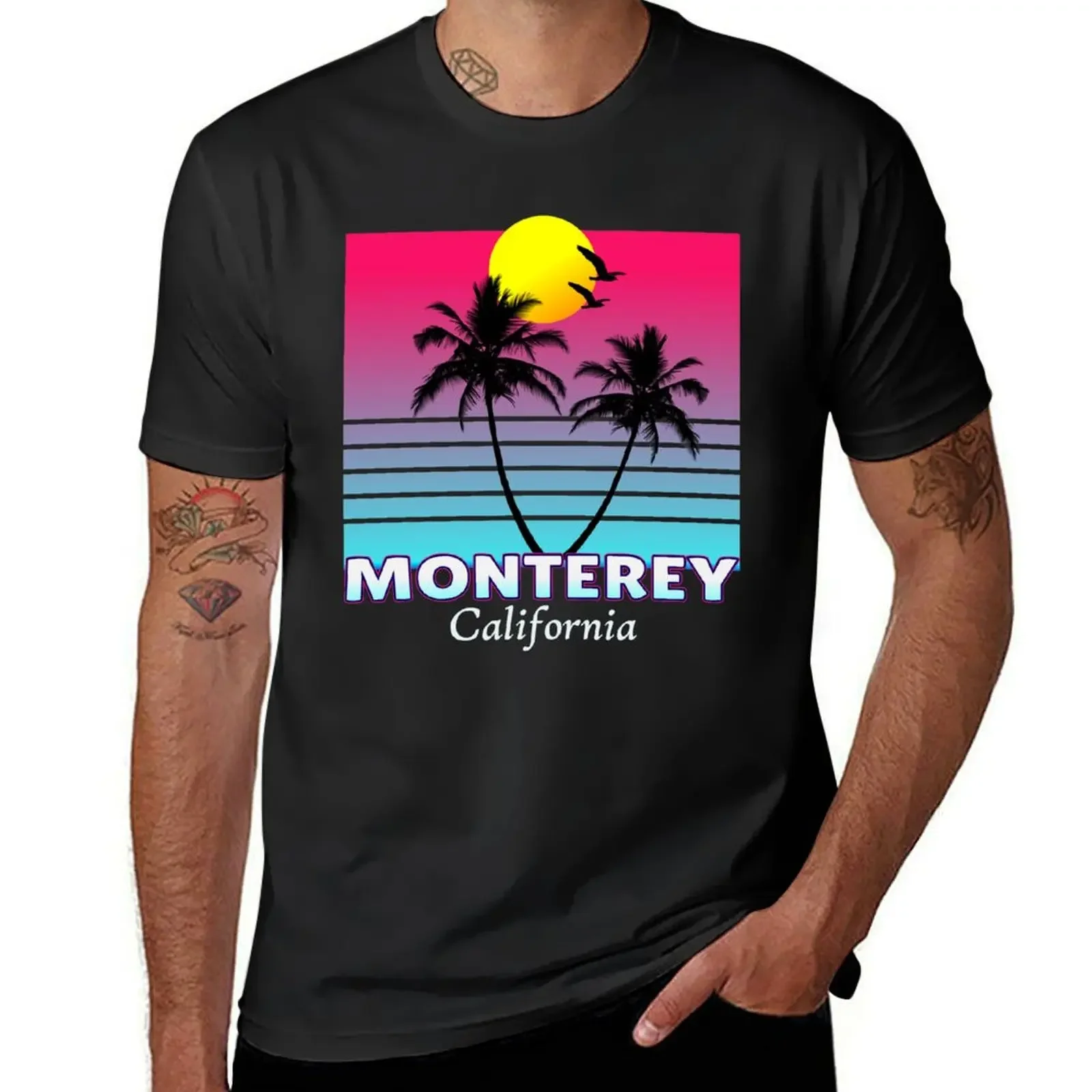 Monterey California Beach Summer Souvenir tshirt T-Shirt anime funny costumes shirts men
Monterey California Beach Summer Souvenir tshirt T-Shirt anime funny costumes shirts men