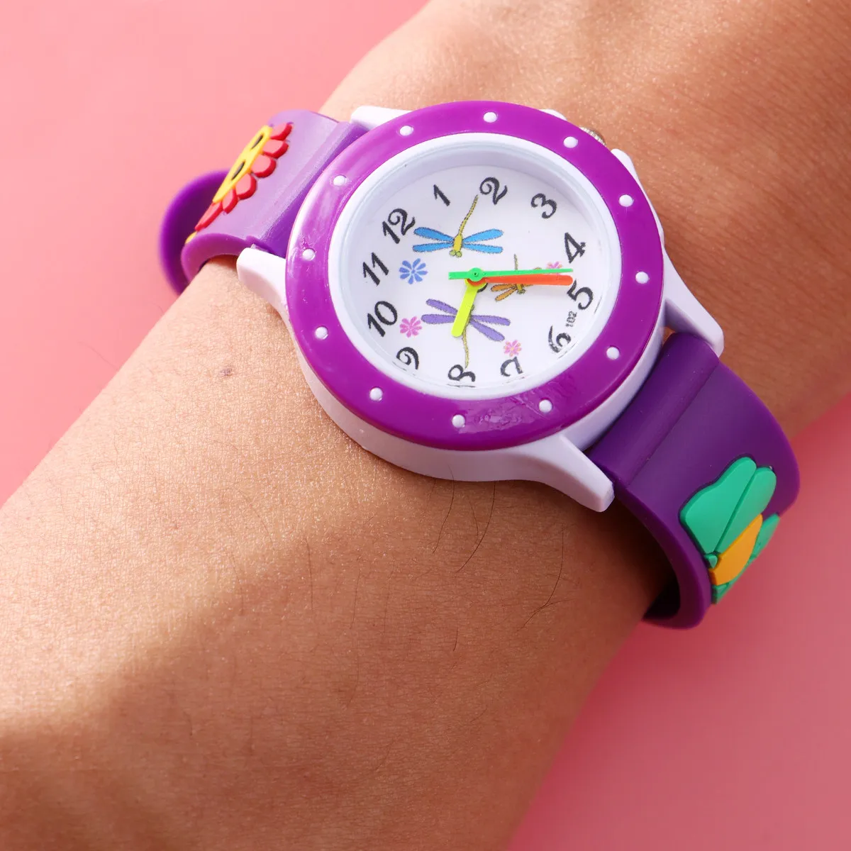 2 шт., 3D трехмерные наручные часы для детей, креативные водонепроницаемые часы с мультяшным принтом, подарок для детей, студентов, с изображением стрекозы
2 шт., 3D трехмерные наручные часы для детей, креативные водонепроницаемые часы с мультяшным принтом, подарок для детей, студентов, с изображением стрекозы