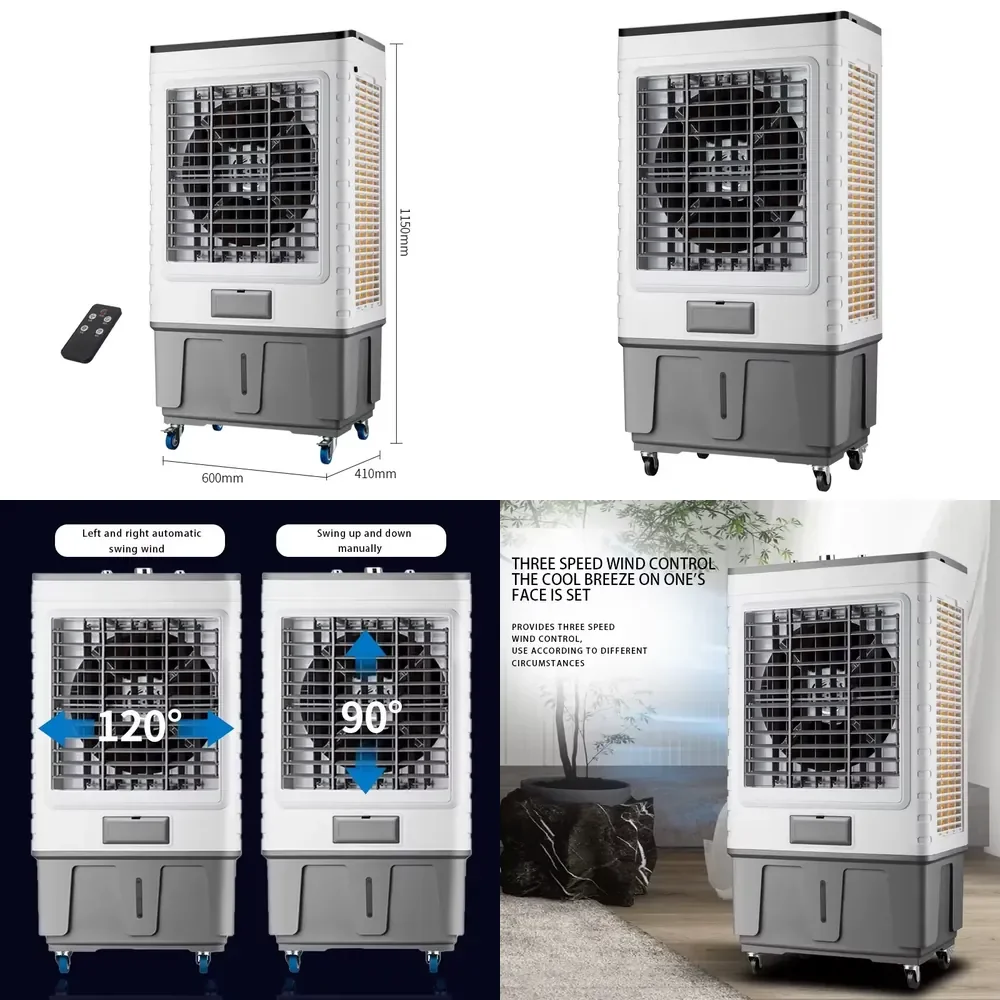 Commercial Portable Open-Air Electric Power Evaporative Air Cooler New Fan Hotel Outdoor Camping Parties
Commercial Portable Open-Air Electric Power Evaporative Air Cooler New Fan Hotel Outdoor Camping Parties