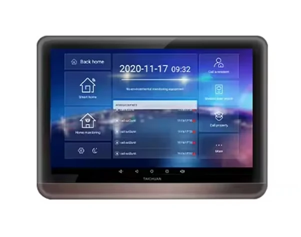 Taichuan 10 inch Android OS WiFi Indoor Monitor with Tuya Zigbee Smart Home Control for Home, Connect to Mobile App
Taichuan 10 inch Android OS WiFi Indoor Monitor with Tuya Zigbee Smart Home Control for Home, Connect to Mobile App
