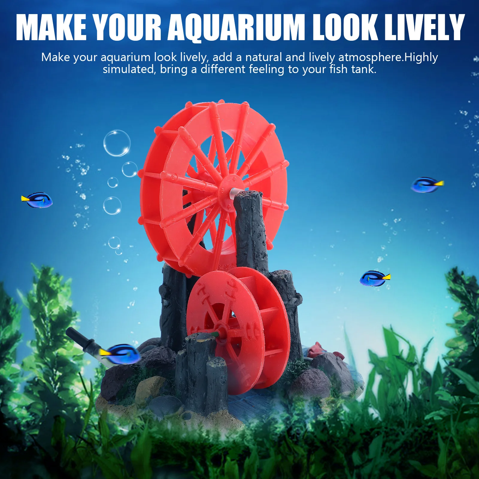 Creative Resin Windmill nament Aquarium Fish Tank Decorative Accessories Oxygen Resistant Fake for Landscaping
Creative Resin Windmill nament Aquarium Fish Tank Decorative Accessories Oxygen Resistant Fake for Landscaping
