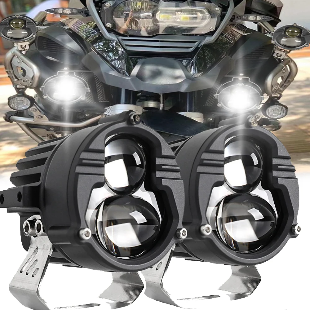 Exploradoras Motorcycle Fog Lamps 4x4 Super Bright Spotlight Front Lamp Drivingfor BMW ATV UTV Truck 4x4 F800GS Accessories
Exploradoras Motorcycle Fog Lamps 4x4 Super Bright Spotlight Front Lamp Drivingfor BMW ATV UTV Truck 4x4 F800GS Accessories