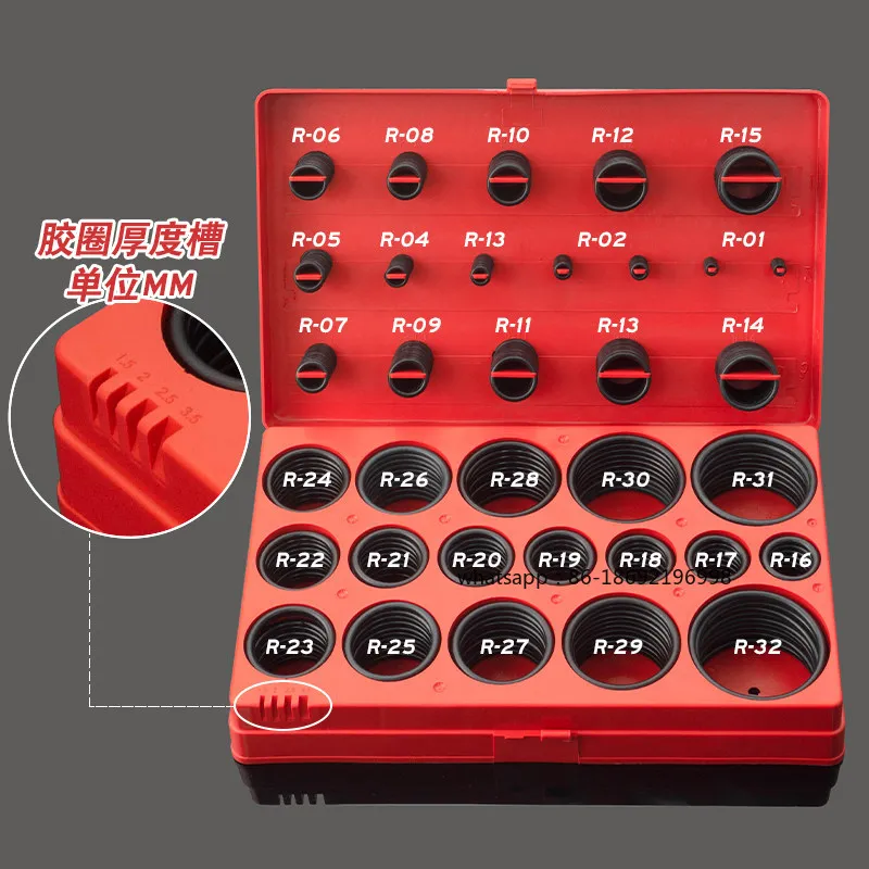 Nitrile Rubber O-ring Repair Box Sealing Ring Oil Resistance High Temperature Waterproof Rubber Ring Auto Repair Home Set
Nitrile Rubber O-ring Repair Box Sealing Ring Oil Resistance High Temperature Waterproof Rubber Ring Auto Repair Home Set