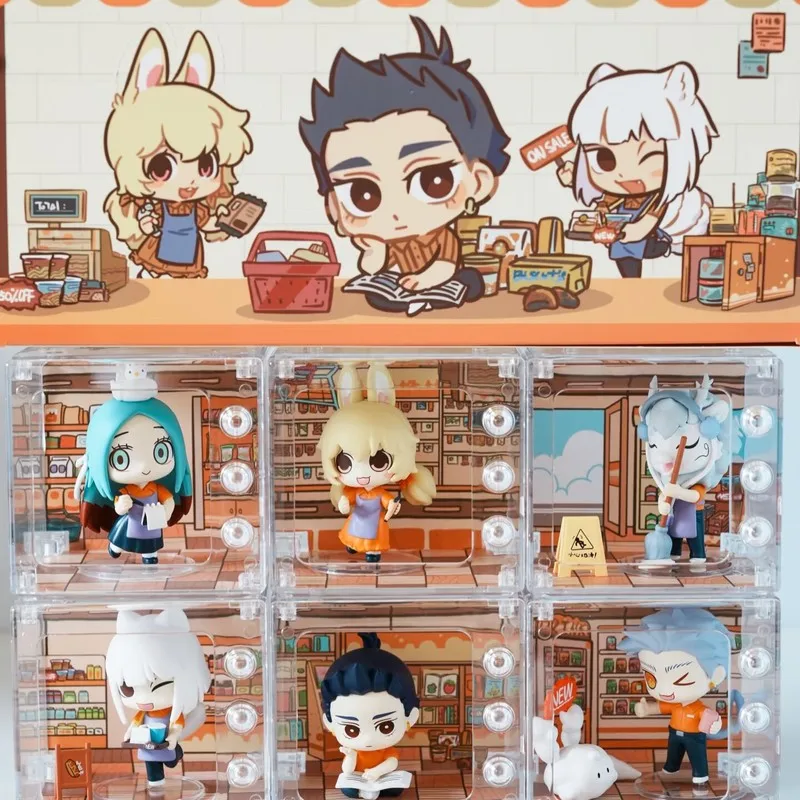 Genuine Zhiwan Non-Human Convenience Store Mini Box Series Blind Box Anime Merchandise Mini Scene Figures & Ornaments Fans Gift
Genuine Zhiwan Non-Human Convenience Store Mini Box Series Blind Box Anime Merchandise Mini Scene Figures & Ornaments Fans Gift