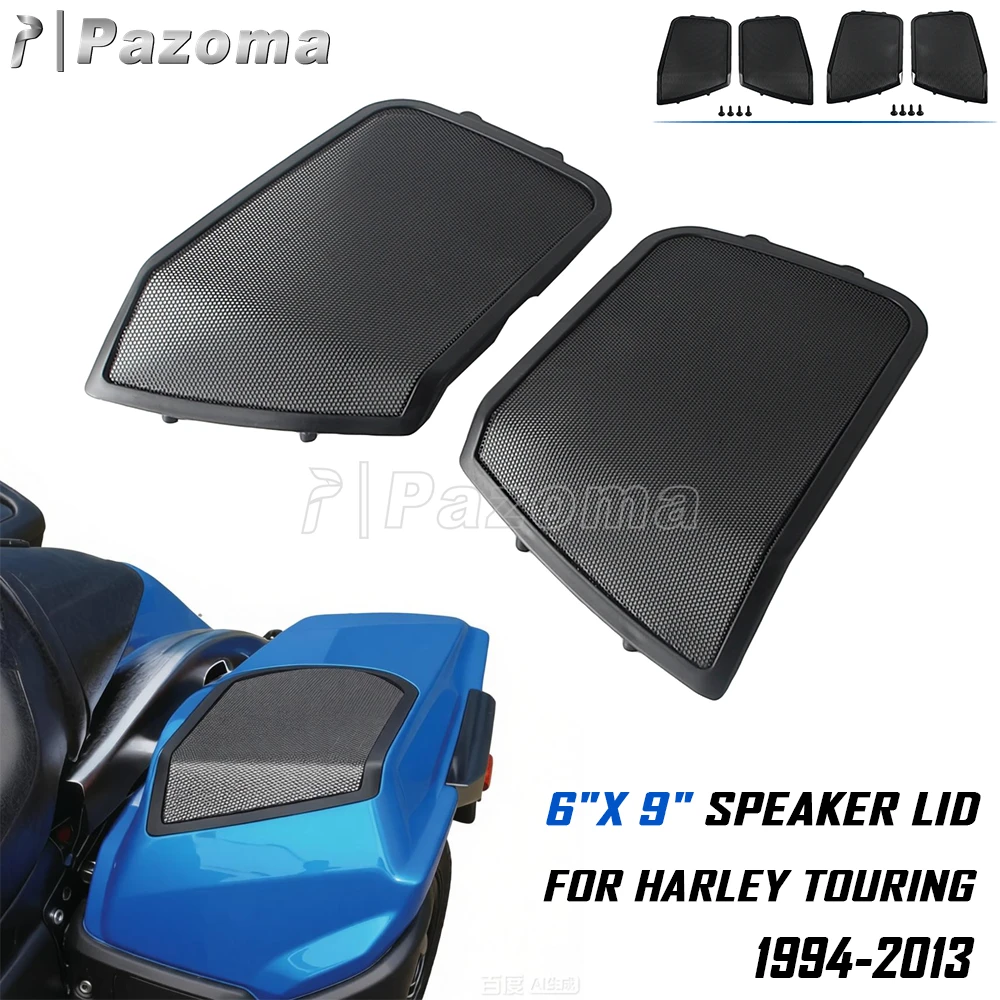 6x9" Speaker Lid For Harley Touring FLHTK FLHXS FLTRX Electra Street Road Glide 1994-2013 Motorcycle Saddlebag Speak Grill Cover
6x9" Speaker Lid For Harley Touring FLHTK FLHXS FLTRX Electra Street Road Glide 1994-2013 Motorcycle Saddlebag Speak Grill Cover
