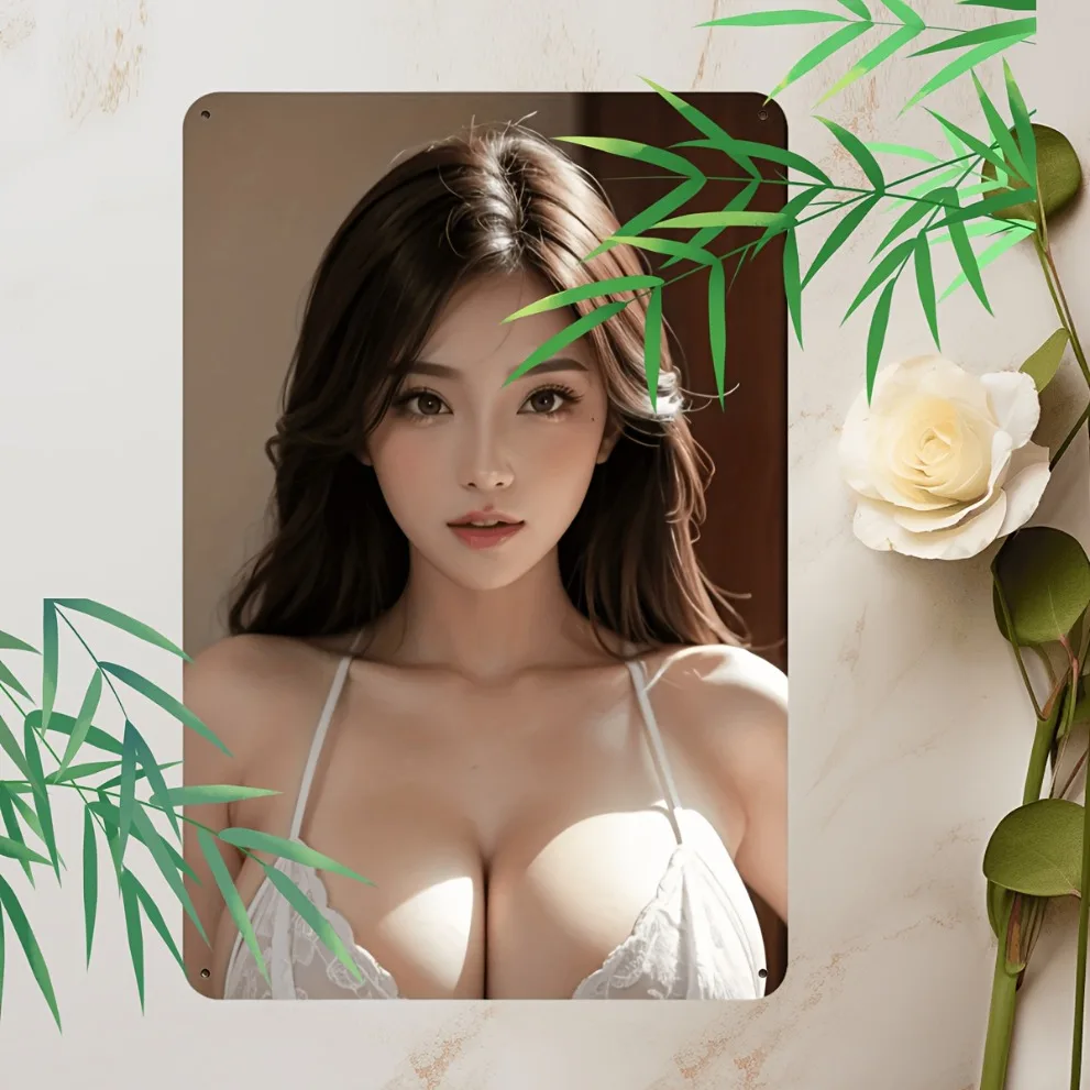 Tin plaque, elegant Art Deco decor for home, farm, bar, club. Fashion lady & rabbit teeth art painting kit for artists, 20x30cm/
Tin plaque, elegant Art Deco decor for home, farm, bar, club. Fashion lady & rabbit teeth art painting kit for artists, 20x30cm/