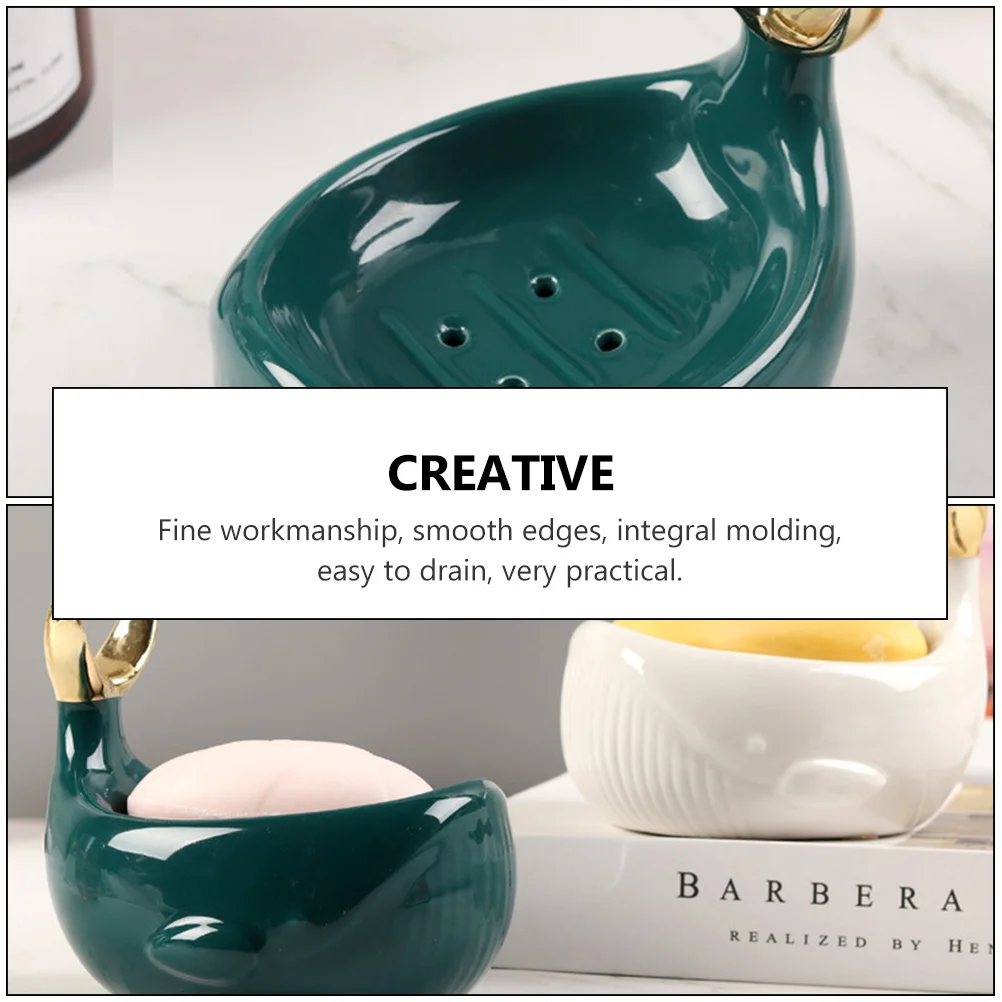 Cute Dish Soap Tray Shower Holder Kitchen Sink Sponge Steamer with Drain Animal Porcelain
Cute Dish Soap Tray Shower Holder Kitchen Sink Sponge Steamer with Drain Animal Porcelain