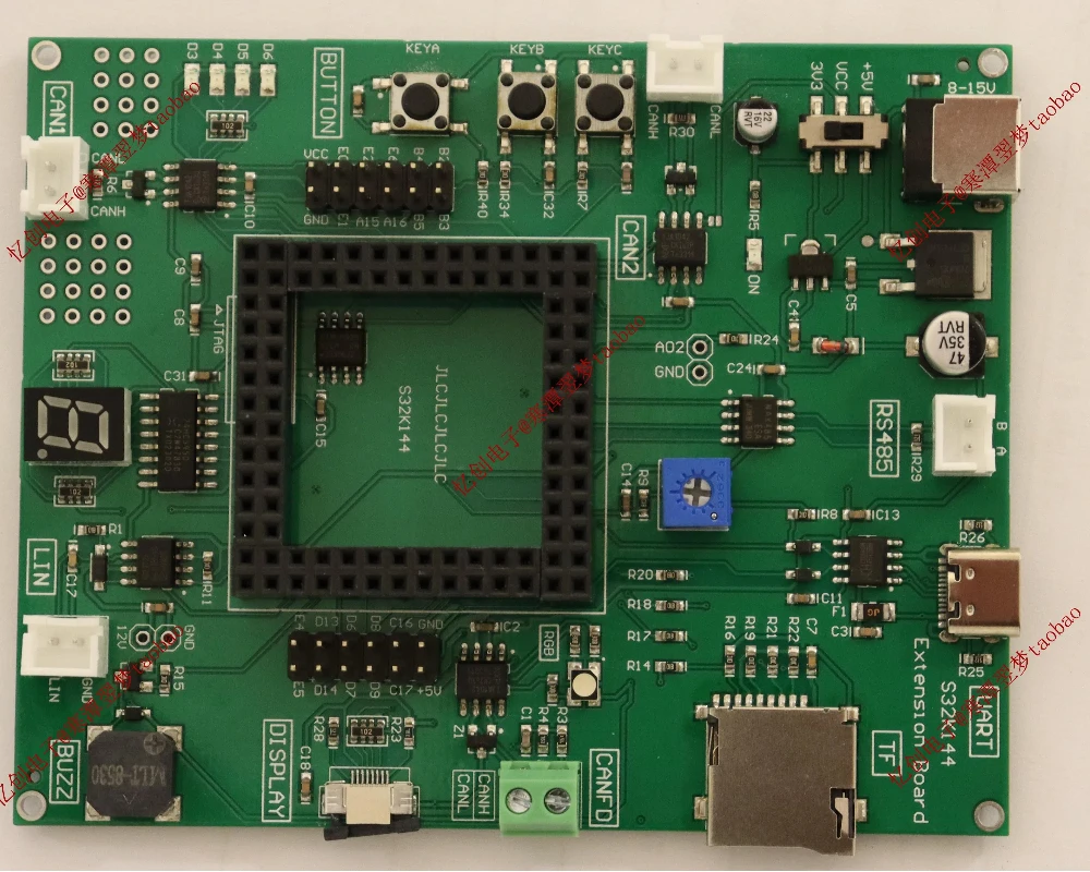 S32k144 Development Board /FS32K144 CAN FD Expansion Board/Automotive Electronics Development Board
S32k144 Development Board /FS32K144 CAN FD Expansion Board/Automotive Electronics Development Board