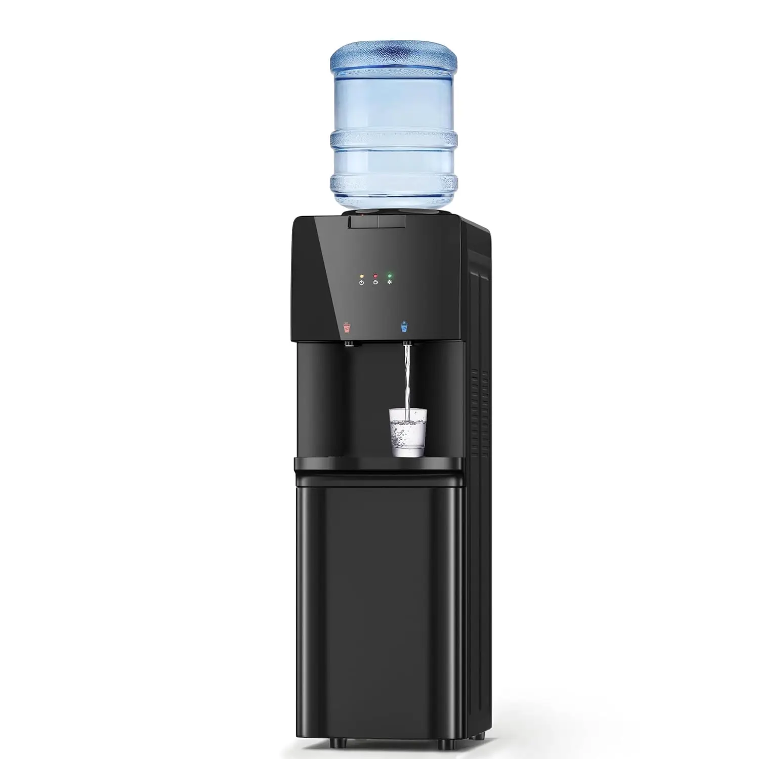 Water Dispenser with Hot & Cold Water, Top Loading Water Cooler for 3 or 5 Gallon Bottles with Child Safety Lock,, Customized
Water Dispenser with Hot & Cold Water, Top Loading Water Cooler for 3 or 5 Gallon Bottles with Child Safety Lock,, Customized