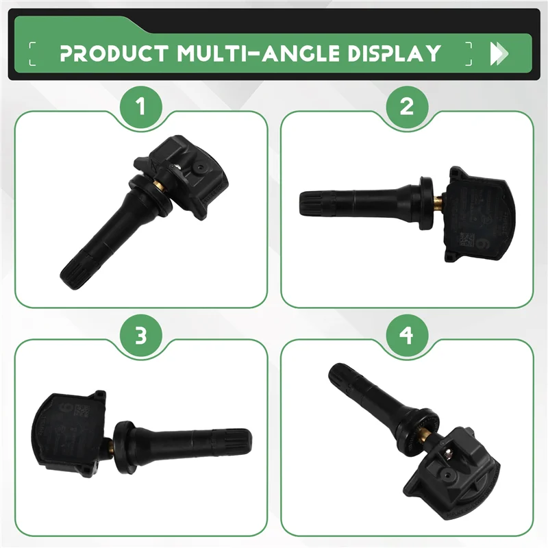 A80X-4PCS New Tire Pressure Monitoring System TPMS Sensor For Nissan X-Trail 315Mhz 40700-6RA0A 407006RA0A
A80X-4PCS New Tire Pressure Monitoring System TPMS Sensor For Nissan X-Trail 315Mhz 40700-6RA0A 407006RA0A