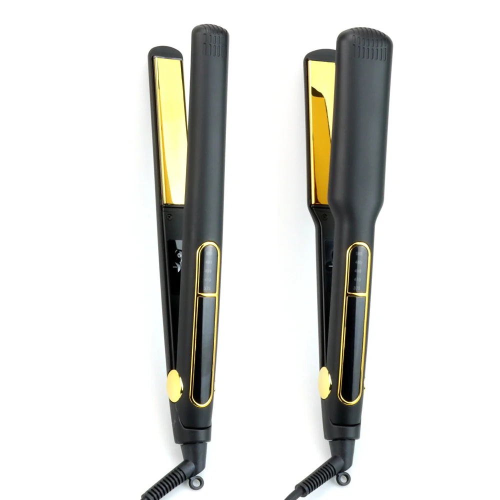 Nano Titanium Plate Hair Straightener Iron 500 degrees Fahrenheit Electric Flat Iron Gold Mirror Own Label Hair Household 
Nano Titanium Plate Hair Straightener Iron 500 degrees Fahrenheit Electric Flat Iron Gold Mirror Own Label Hair Household