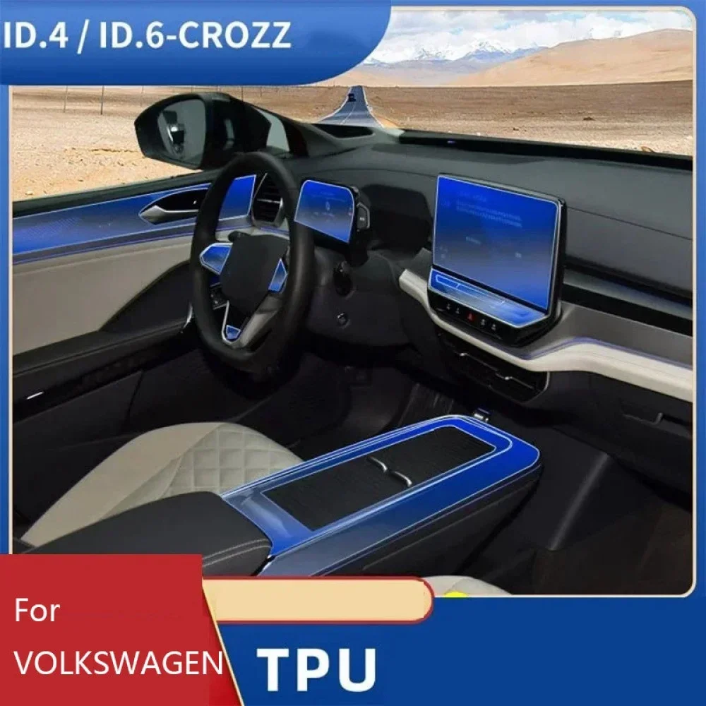 TPU Car Interior Film Crozz Sticker Center Console Screen Dashboard Gear Door Panel Film For VOLKSWAGEN VW ID4 Crozz ID6
TPU Car Interior Film Crozz Sticker Center Console Screen Dashboard Gear Door Panel Film For VOLKSWAGEN VW ID4 Crozz ID6