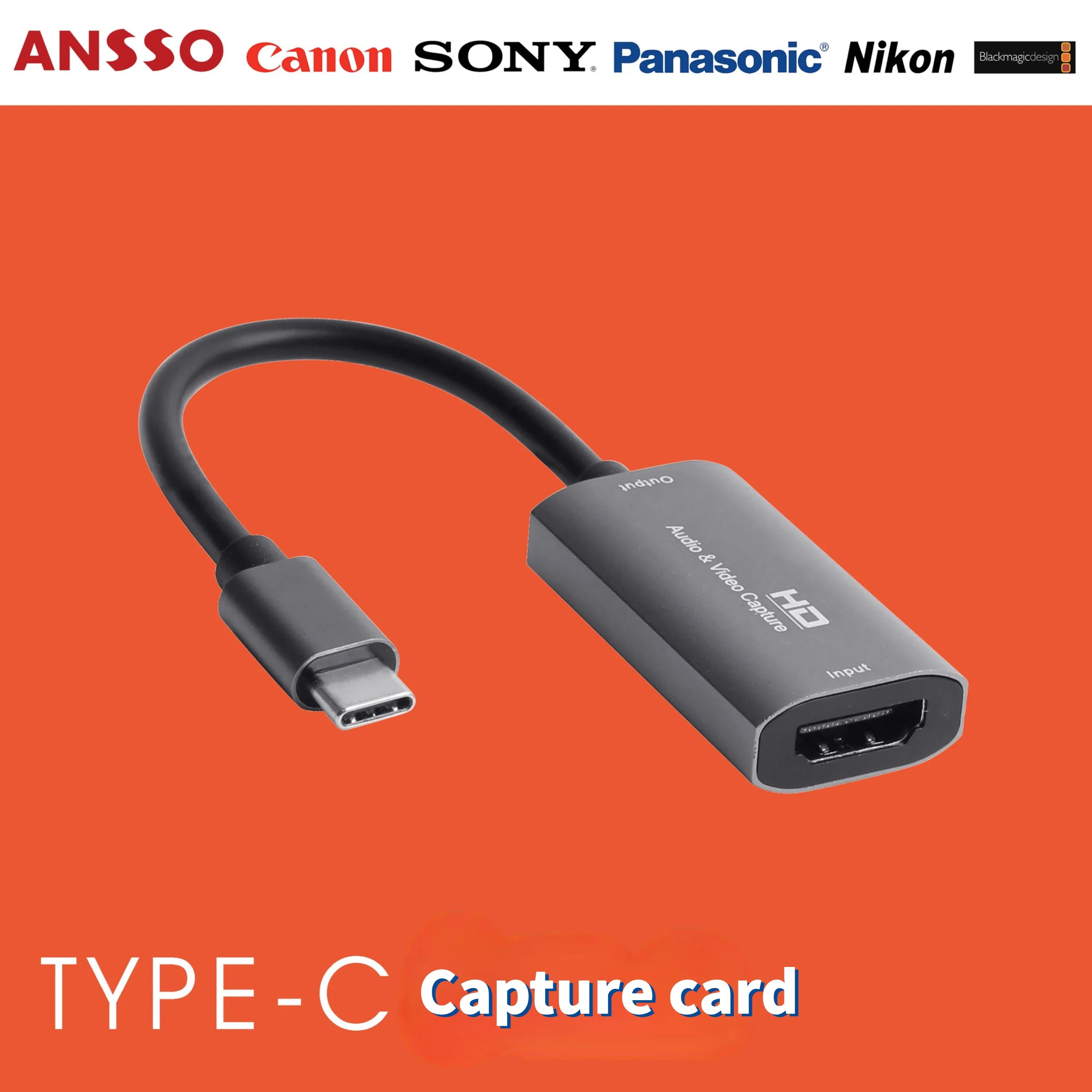 Карта захвата HDMI к TYPE-C, SLR, микро-одиночная камера, HD, монитор передачи изображения мобильного телефона, DSLR 1080, 60 P 
Карта захвата HDMI к TYPE-C, SLR, микро-одиночная камера, HD, монитор передачи изображения мобильного телефона, DSLR 1080, 60 P