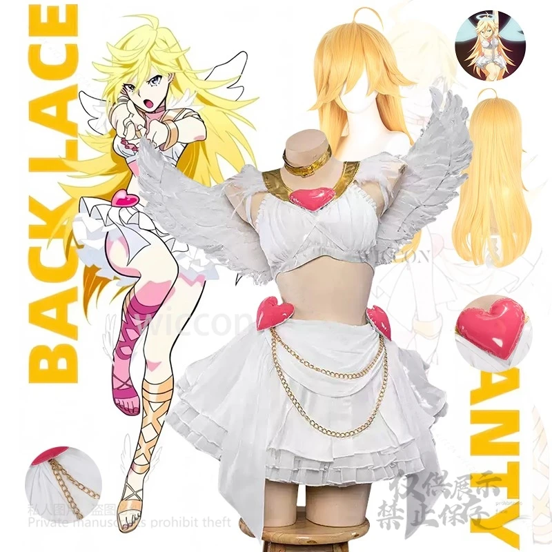 Anime Anarchy With Garterbelt Panty Cosplay Stocking Costume Lolita Sexy Dress Angel Wing Gown Halloween Party Outfit Customized
Anime Anarchy With Garterbelt Panty Cosplay Stocking Costume Lolita Sexy Dress Angel Wing Gown Halloween Party Outfit Customized