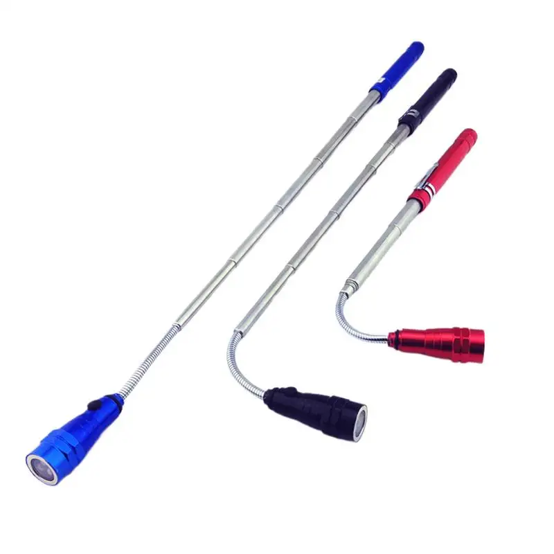 Multifunctional Telescopic Flexible Neck Telescopic Magnet Powerful 3 LED Torch Flashlight Magnetic Lamp Light Pick Up Tool
Multifunctional Telescopic Flexible Neck Telescopic Magnet Powerful 3 LED Torch Flashlight Magnetic Lamp Light Pick Up Tool