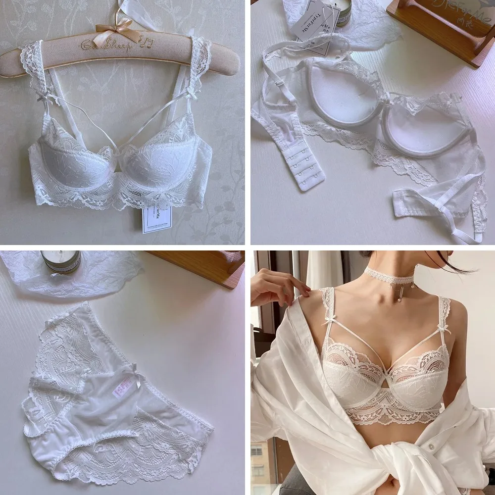 Ultra-Thin Push Up Lace Bra & Panty Set, Sexy Big Bust Anti-Sagging Lingerie Underwear
Ultra-Thin Push Up Lace Bra & Panty Set, Sexy Big Bust Anti-Sagging Lingerie Underwear