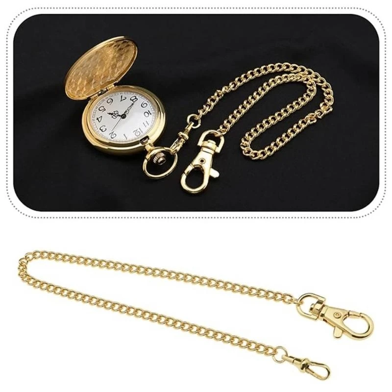 3XUA Pocket Watch Chain Vintage T-Bar Watch Chain Link Keychain for Men Women Pendant
3XUA Pocket Watch Chain Vintage T-Bar Watch Chain Link Keychain for Men Women Pendant