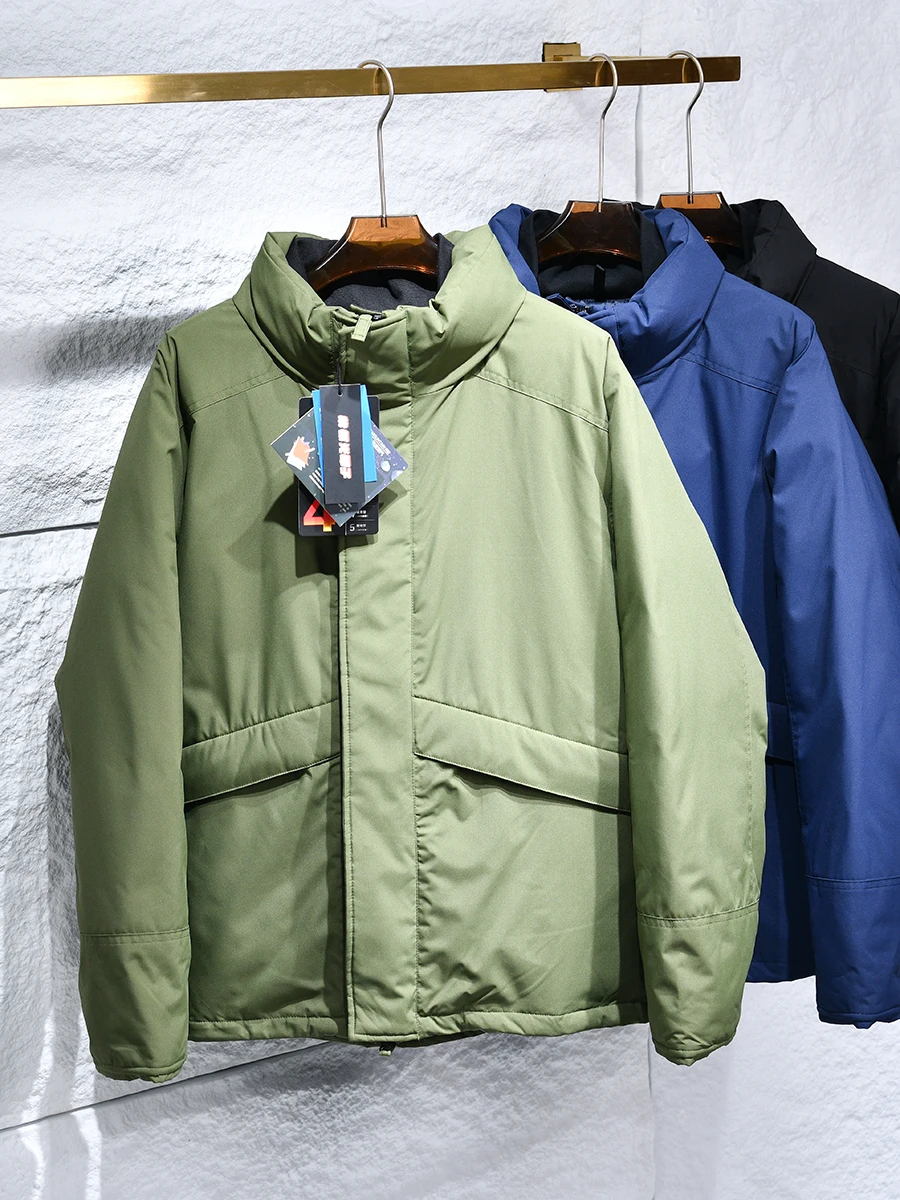 New Youth Outdoor Thickened Winter Proof Windproof Waterproof Stand Collar Bread Style down Jacket Men's Casual Fashion
New Youth Outdoor Thickened Winter Proof Windproof Waterproof Stand Collar Bread Style down Jacket Men's Casual Fashion