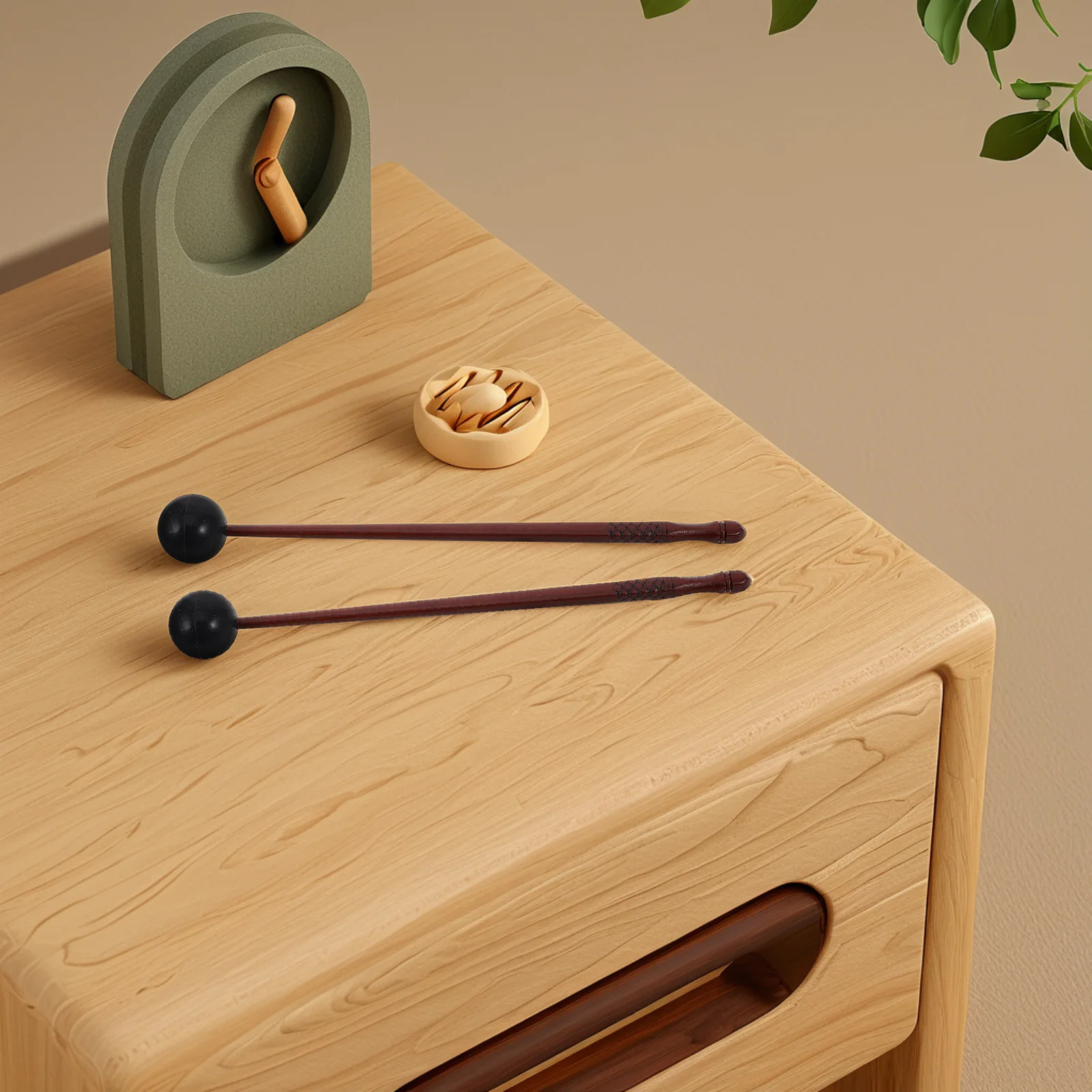 2Pcs Tongue Drum Mallets Wooden Handle Soft Rubber Head Percussion Mallet Sticks for Glockenspiel Xylophone Bell
2Pcs Tongue Drum Mallets Wooden Handle Soft Rubber Head Percussion Mallet Sticks for Glockenspiel Xylophone Bell