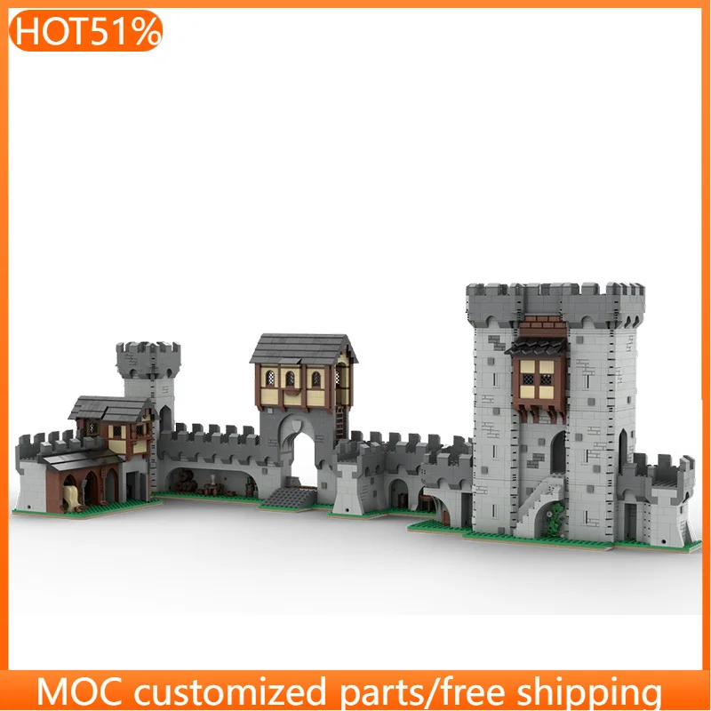 4859 PCS City Street Walls MultipackVo l2 MOC Customize Modular Building Block Creative Design Simple DIY Boy Toy Christmas Gift
4859 PCS City Street Walls MultipackVo l2 MOC Customize Modular Building Block Creative Design Simple DIY Boy Toy Christmas Gift
