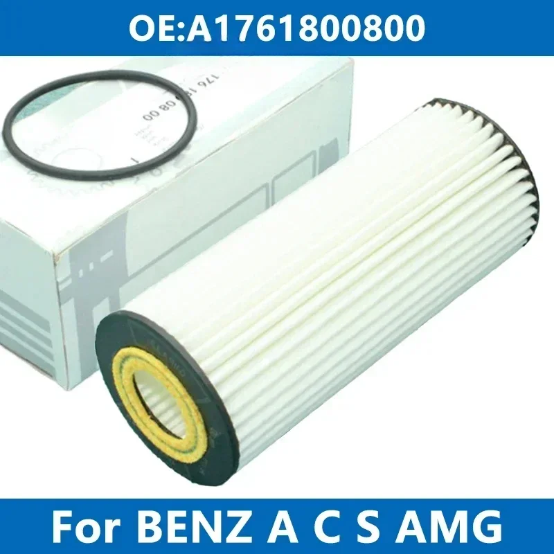 Car Oil Filter Kit A1761800800 For Mercedes Benz W176 W205 X156 W222 A45 CLA45 GLA45 C63 CLS63 G550 G63 GLE S560 S63 AMG Engine
Car Oil Filter Kit A1761800800 For Mercedes Benz W176 W205 X156 W222 A45 CLA45 GLA45 C63 CLS63 G550 G63 GLE S560 S63 AMG Engine