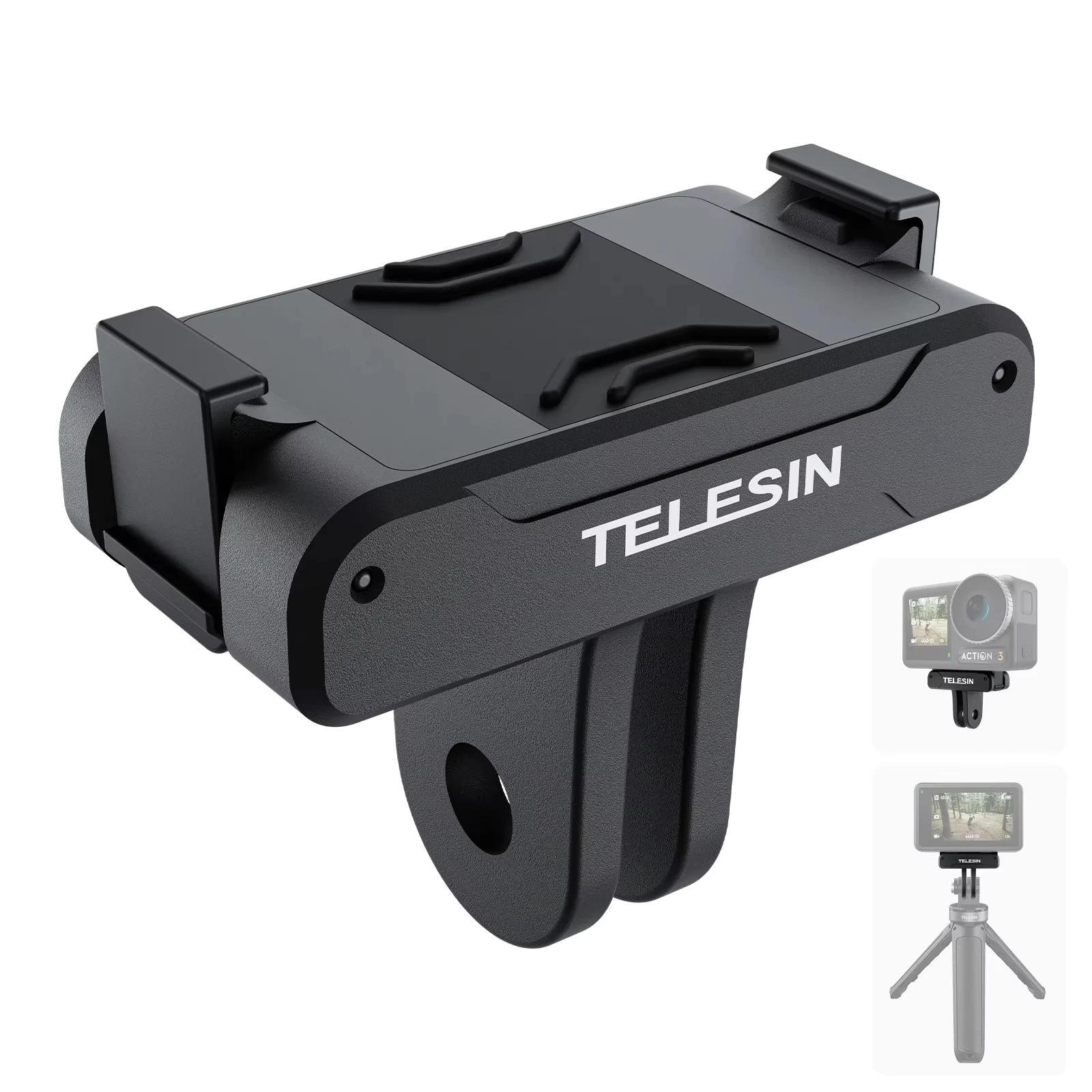 Magnetic Two Claw Adapter 1/4 Thread Universal Port for DJI Action 3 4 5pro Action 5pro Action Camera Accessories
Magnetic Two Claw Adapter 1/4 Thread Universal Port for DJI Action 3 4 5pro Action 5pro Action Camera Accessories