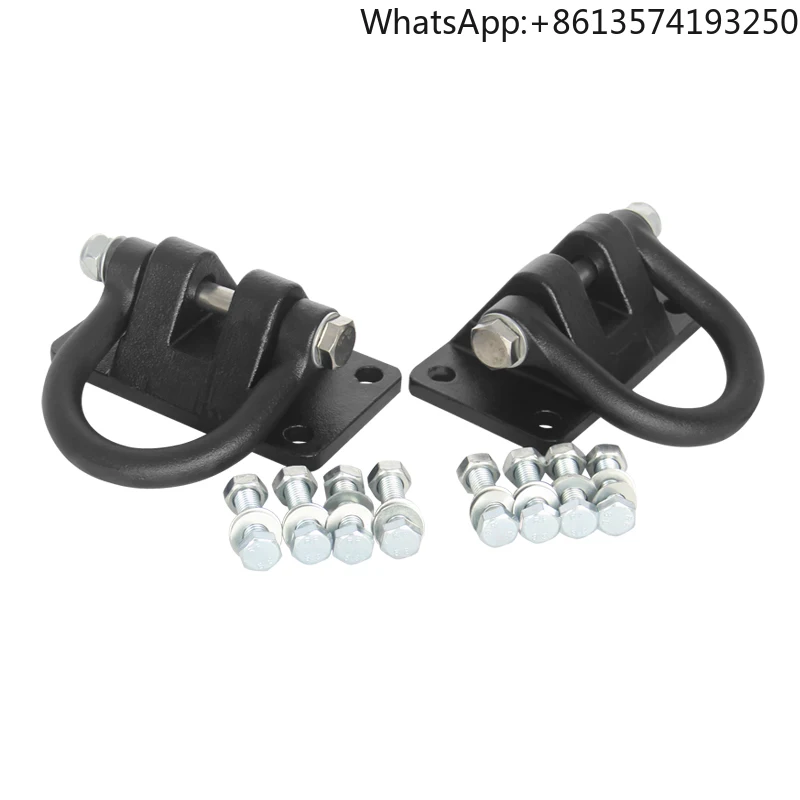 Wrangler Shackles Mount with plate , 8 tons U-shape shackle Bolt install on front bumper
Wrangler Shackles Mount with plate , 8 tons U-shape shackle Bolt install on front bumper