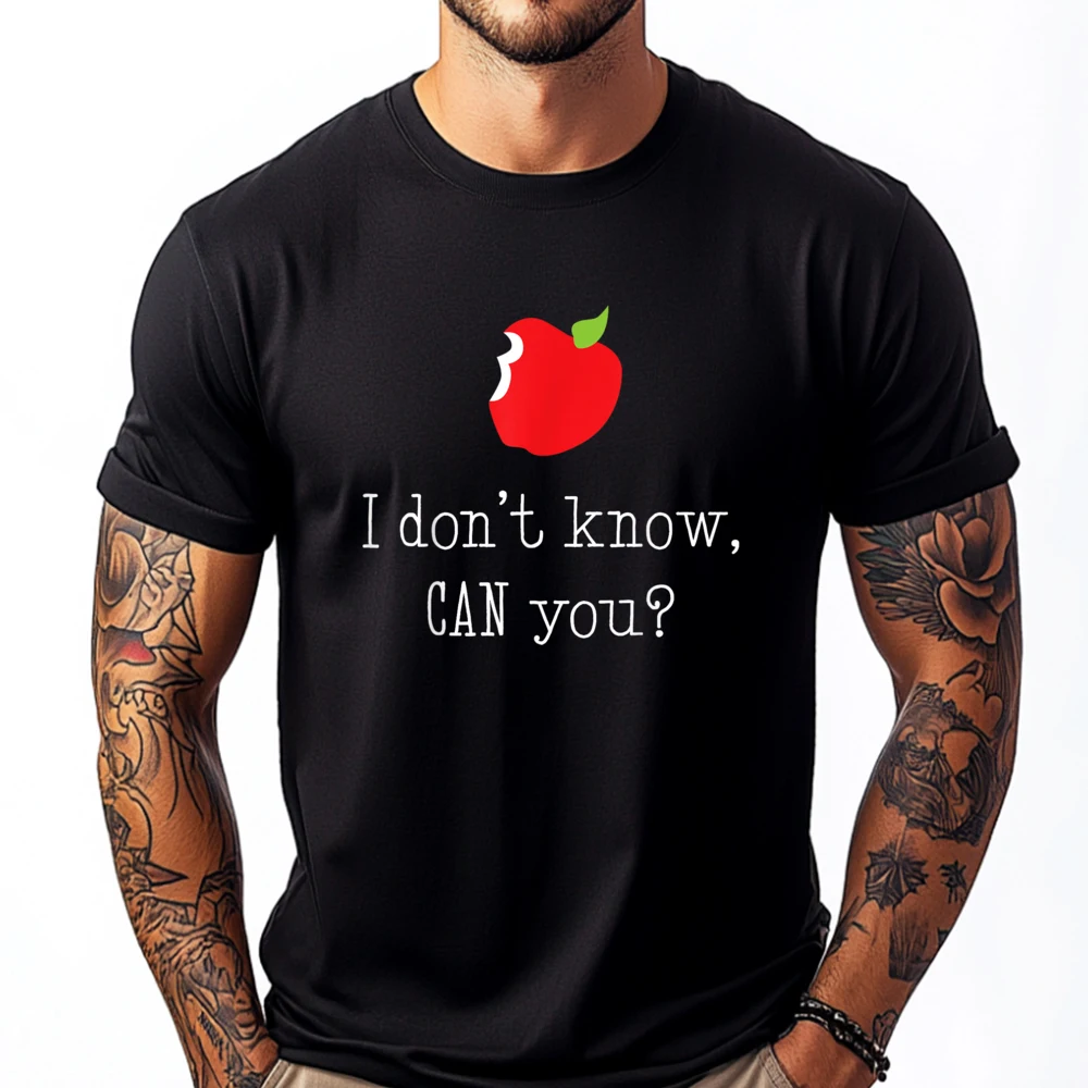 I Don T Know Can You Shirt Teacher Grammar Luxury T Shirt Cotton T Shirt Mens Clothing Easter Day Leisure
I Don T Know Can You Shirt Teacher Grammar Luxury T Shirt Cotton T Shirt Mens Clothing Easter Day Leisure
