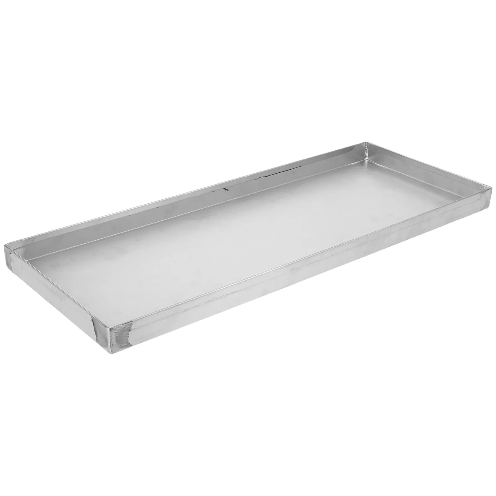 Stainless Steel Plant Tray Rectangular Drip Tray 16x6 Inch Waterproof Kitchen Counter Balcony Large Flowerpot Saucer Fridge Pan
Stainless Steel Plant Tray Rectangular Drip Tray 16x6 Inch Waterproof Kitchen Counter Balcony Large Flowerpot Saucer Fridge Pan
