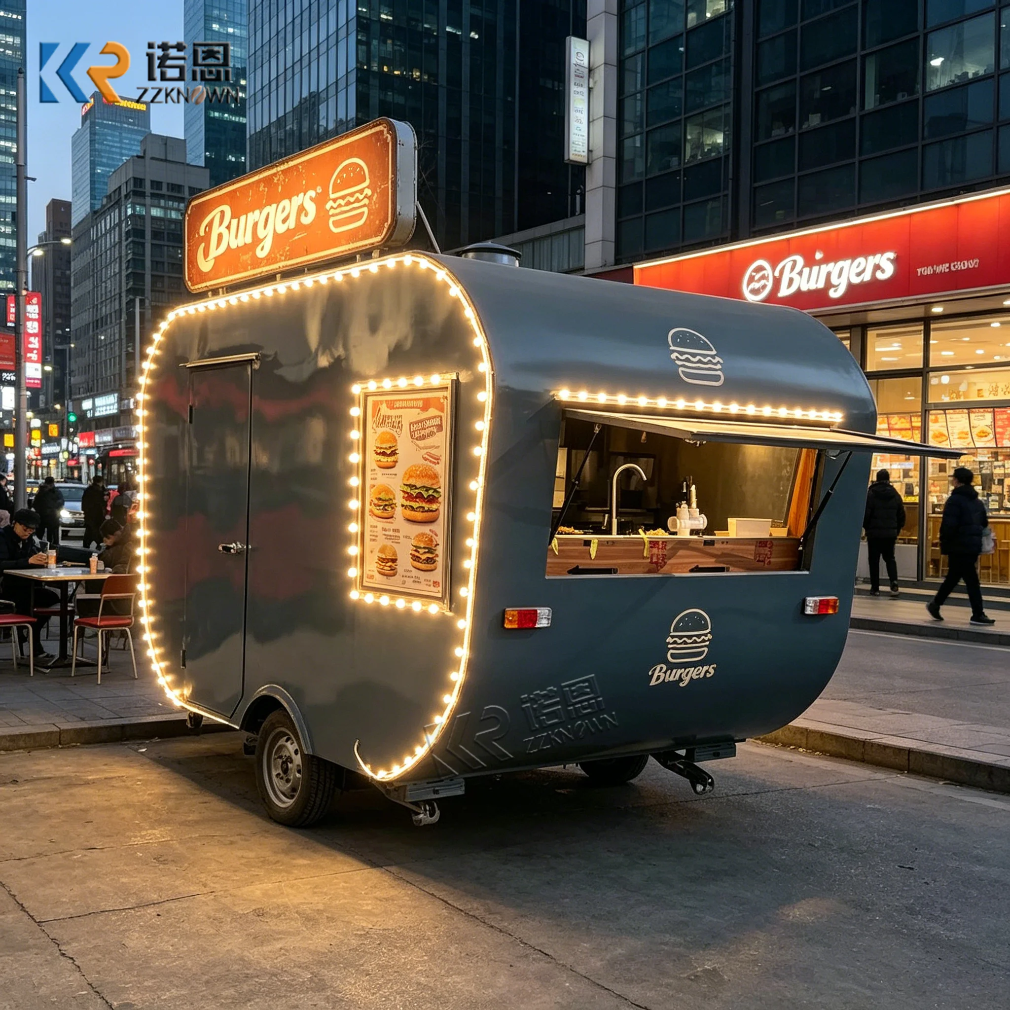 Custom Size Food Concession Trailer Mobile Fast Food Cart with Complete Equipment for Business Use
Custom Size Food Concession Trailer Mobile Fast Food Cart with Complete Equipment for Business Use