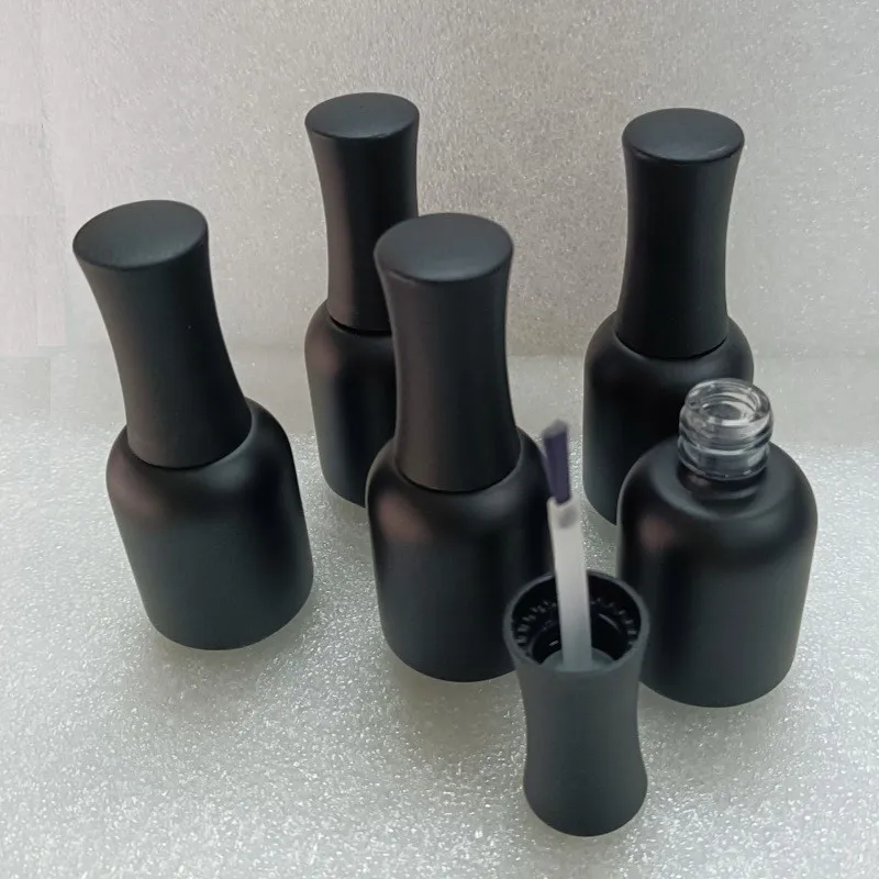 5 Pcs 20ml Glass Nail Polish Empty Matte Black Bottles Refillable Nail Gel Polish Containers With Brush and Cap
5 Pcs 20ml Glass Nail Polish Empty Matte Black Bottles Refillable Nail Gel Polish Containers With Brush and Cap