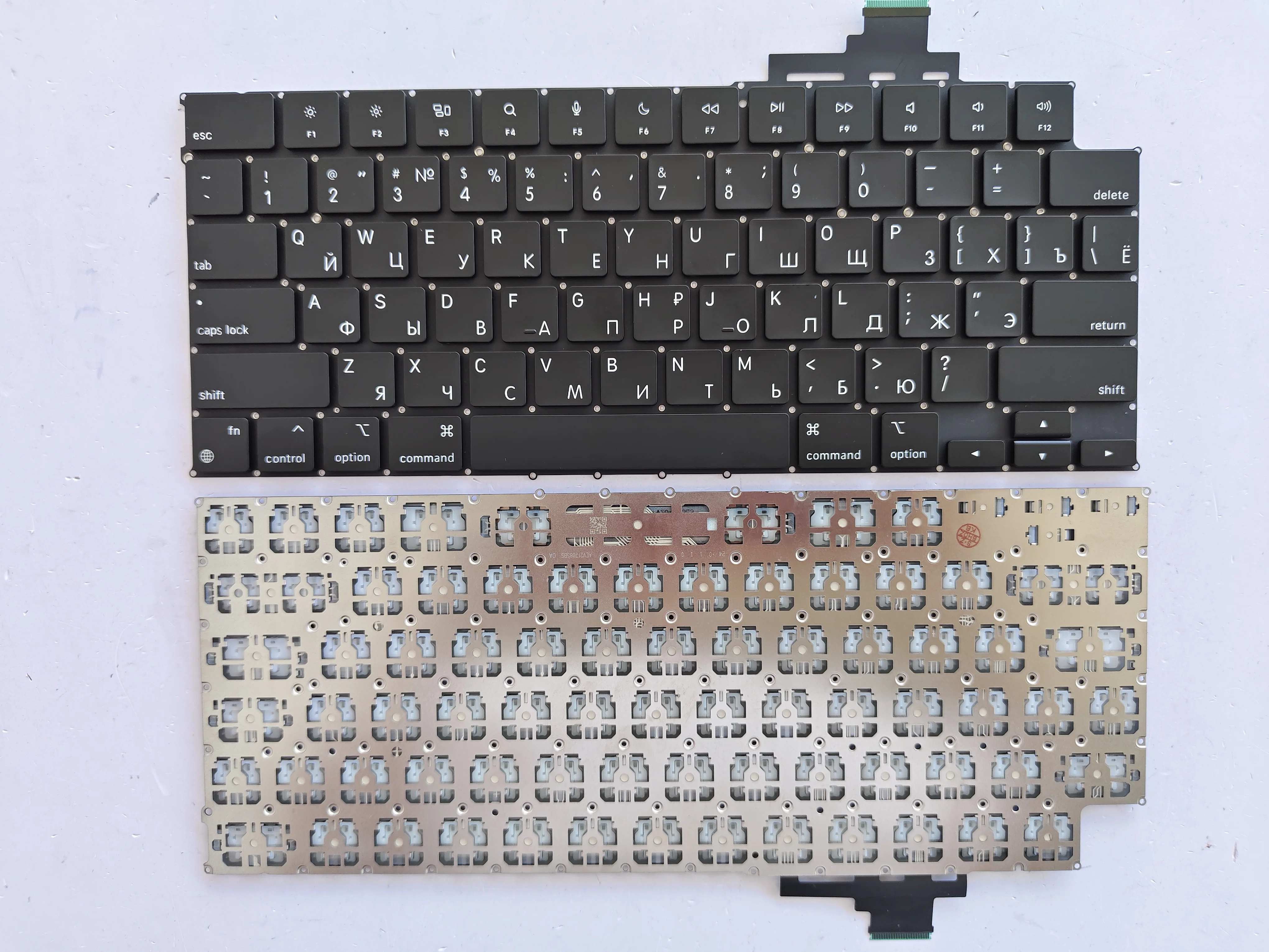 RU Layout for Apple MacBook Air 13" A3113 M3 2022 A2681 M2 Laptop Keyboard
RU Layout for Apple MacBook Air 13" A3113 M3 2022 A2681 M2 Laptop Keyboard