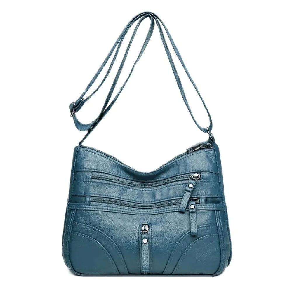 Модная сумка через плечо из искусственной кожи, универсальная сумка через плечо большой вместимости, повседневная сумка с несколькими карманами для женщин
Модная сумка через плечо из искусственной кожи, универсальная сумка через плечо большой вместимости, повседневная сумка с несколькими карманами для женщин